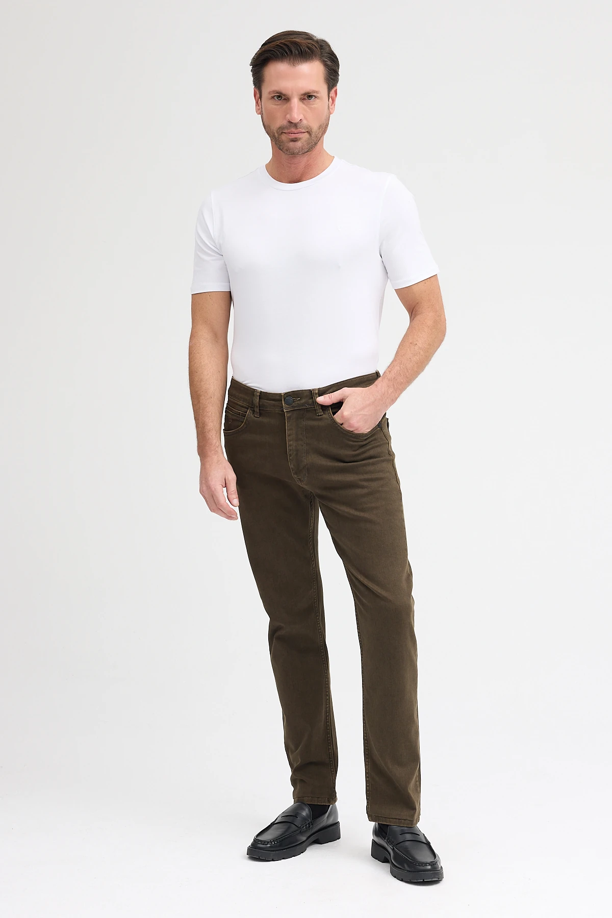 Jean Pantolon Straight Feat