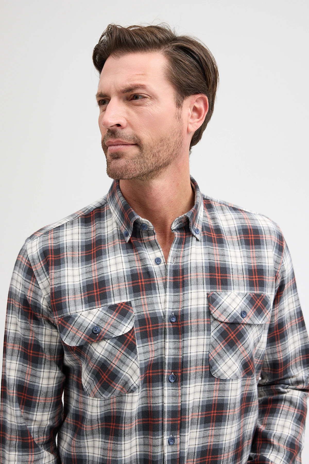 %100 Pamuk Kışlık Gömlek