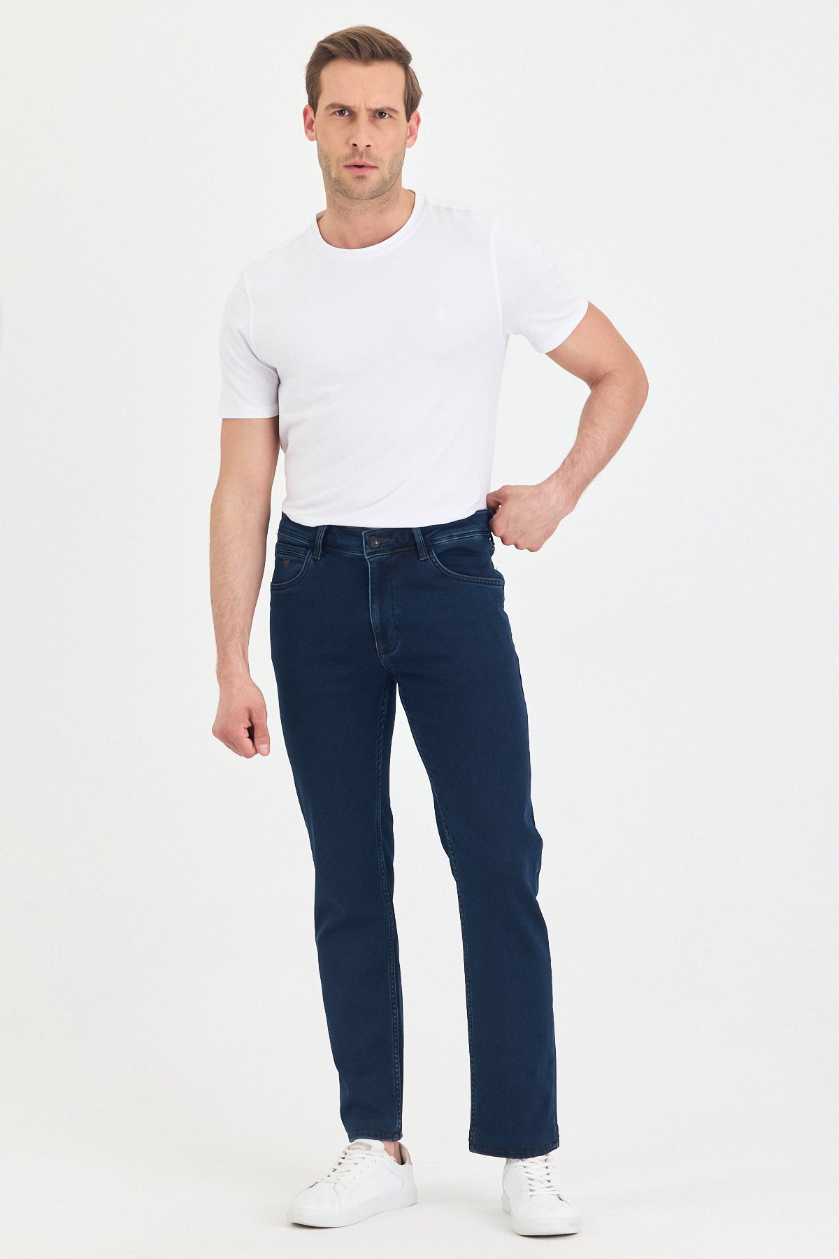 Jean Pantolon Straight Feat