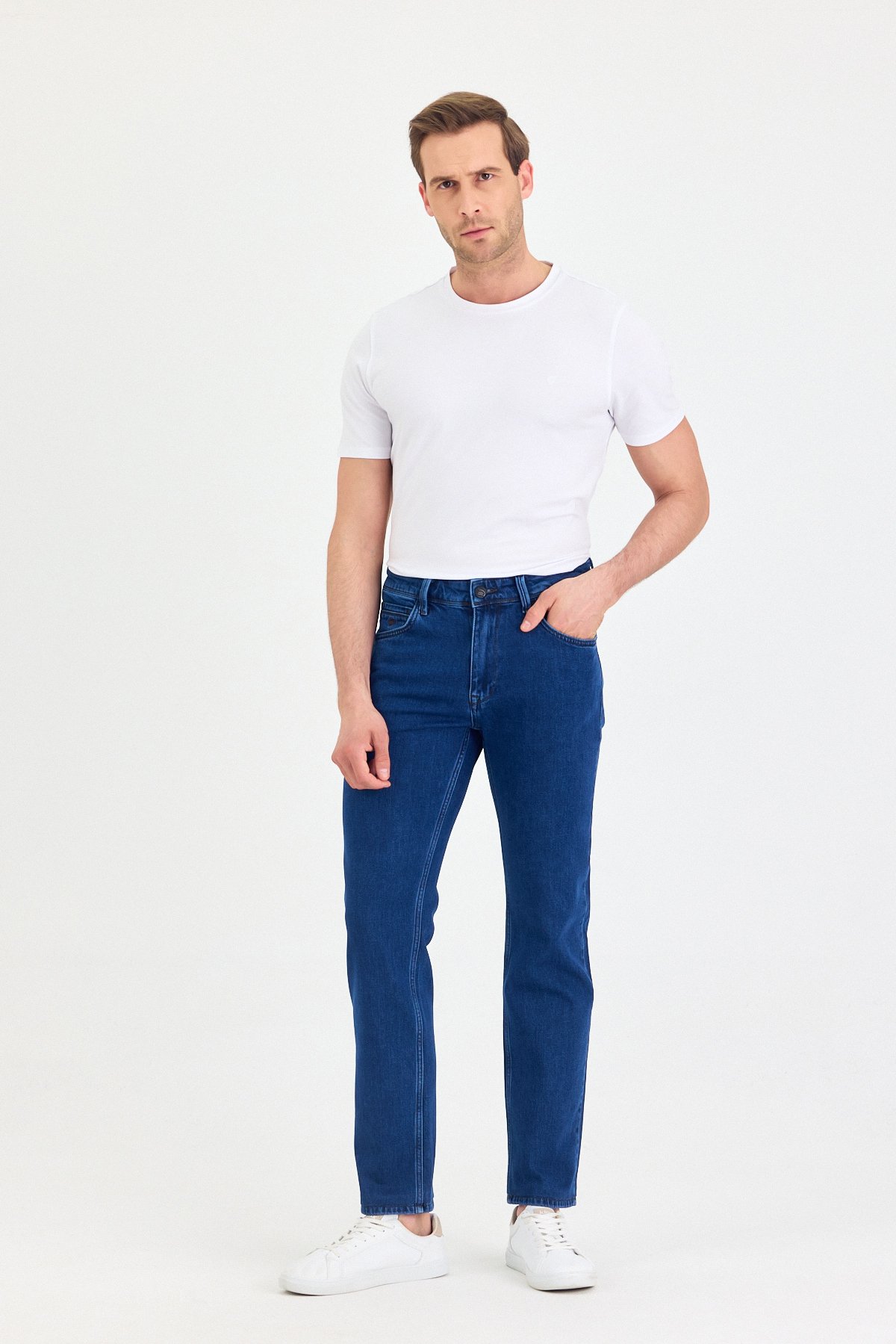 Jean Pantolon Straight Feat