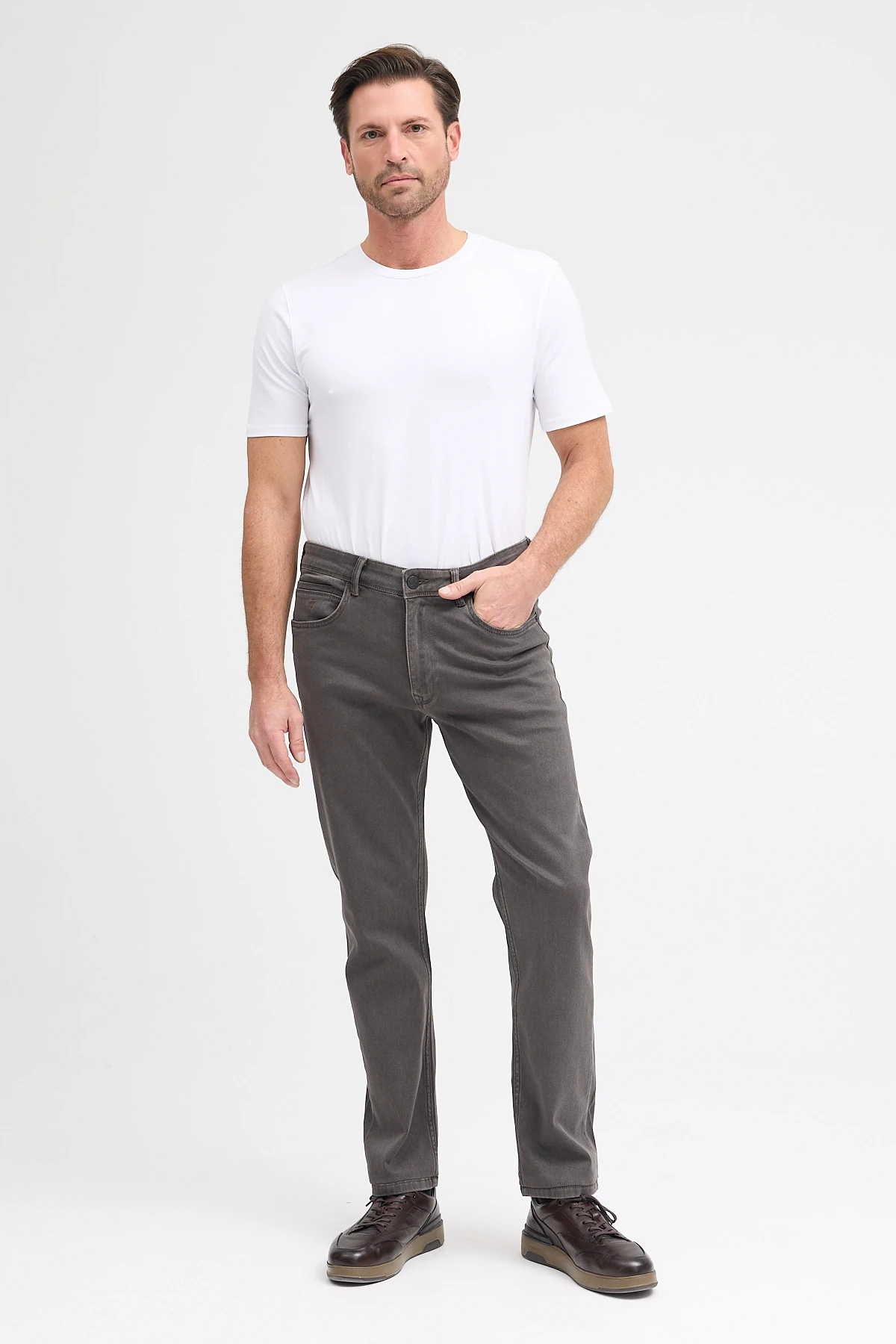 Jean Pantolon Straight Feat