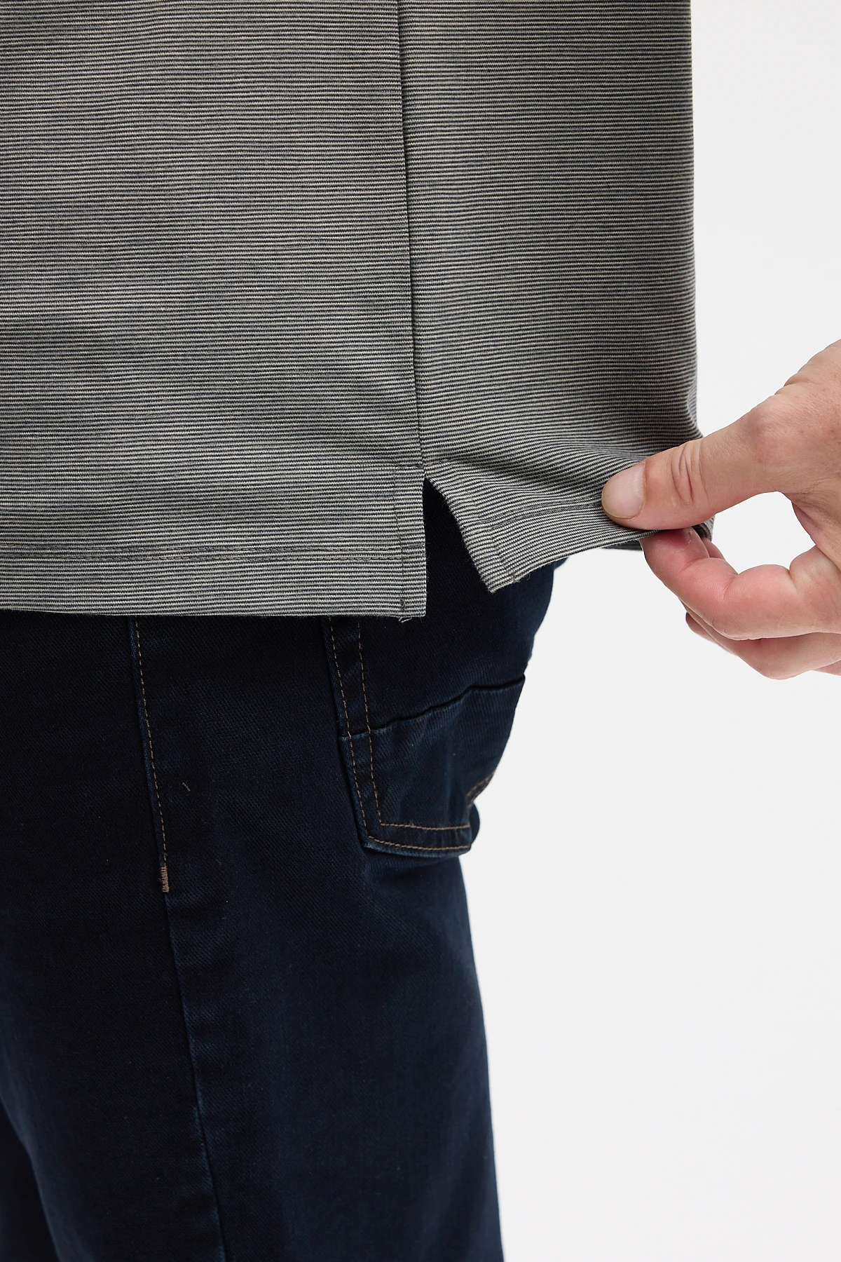 Erkek Bisiklet Yaka Uzun Kol Sweatshirt