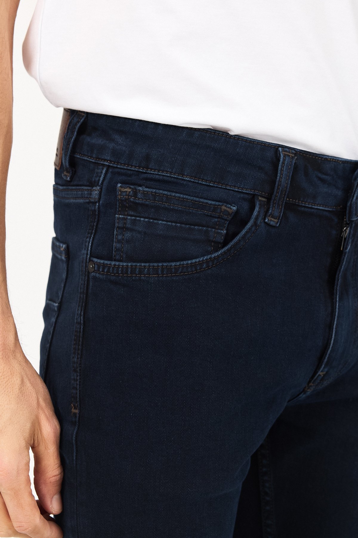 Jean Pantolon Straight Feat