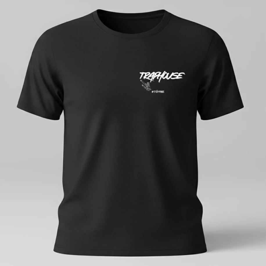 No.1 &quot;Traphouse&quot; Limited Edition Siyah Tişört - &quot;Tövbe&quot; Albüm Koleksiyonu