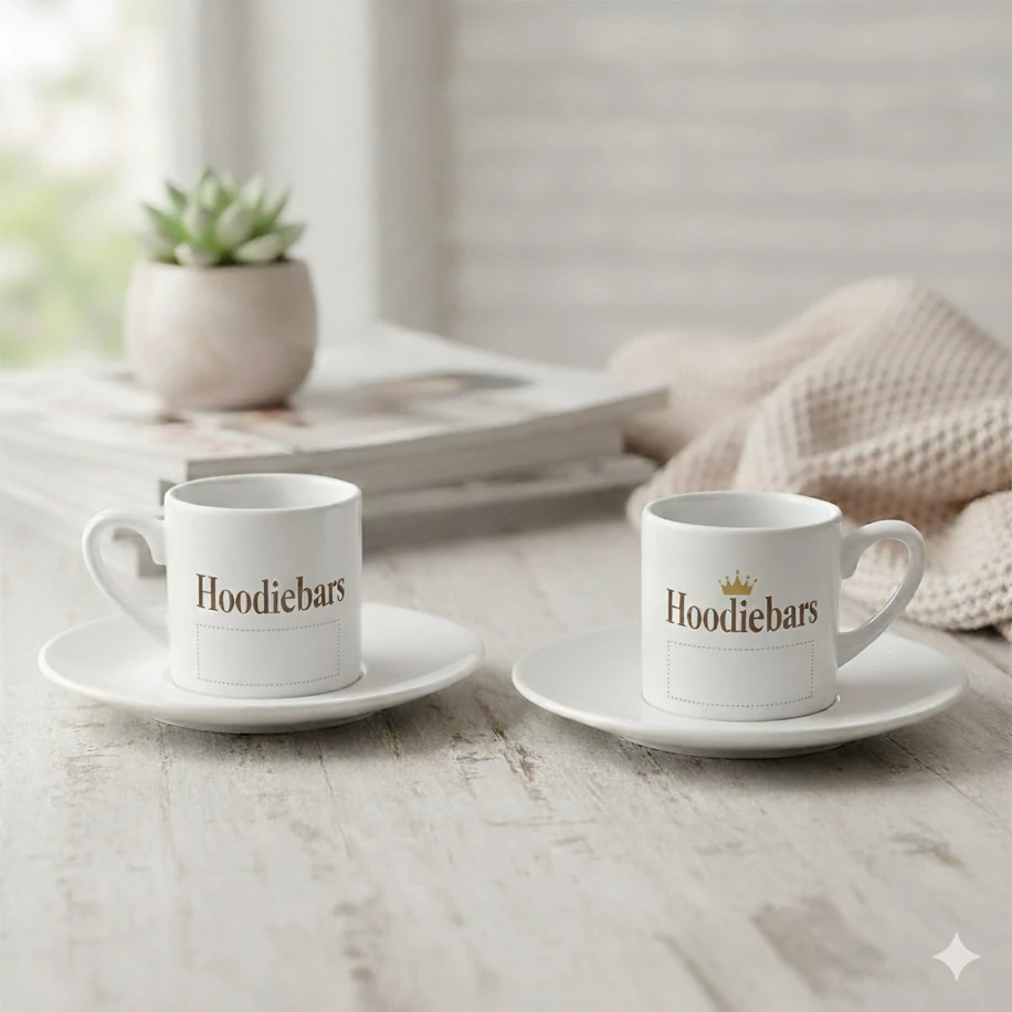 Kişiye Özel 2'li Fincan Takımı - Kahve Keyfinize Dokunuş!