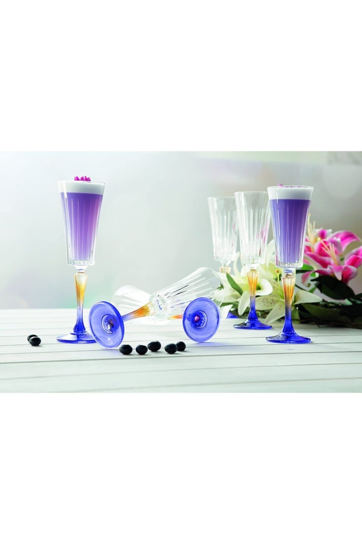 Rcr Gipsy Şampanya Kadehi 210 Ml 6'lı Set