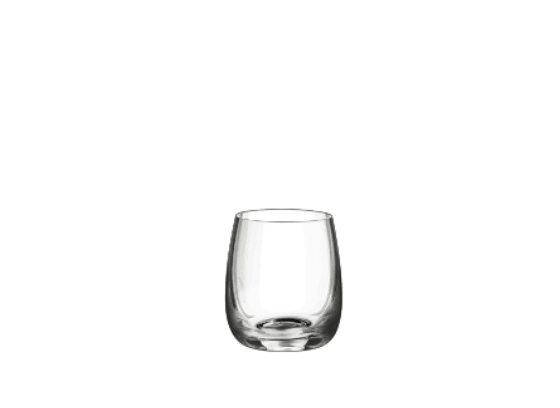 Rona Lunar Kahve Yanı Su, Shot ve Likör Bardağı - 70 ml - 6'lı Set