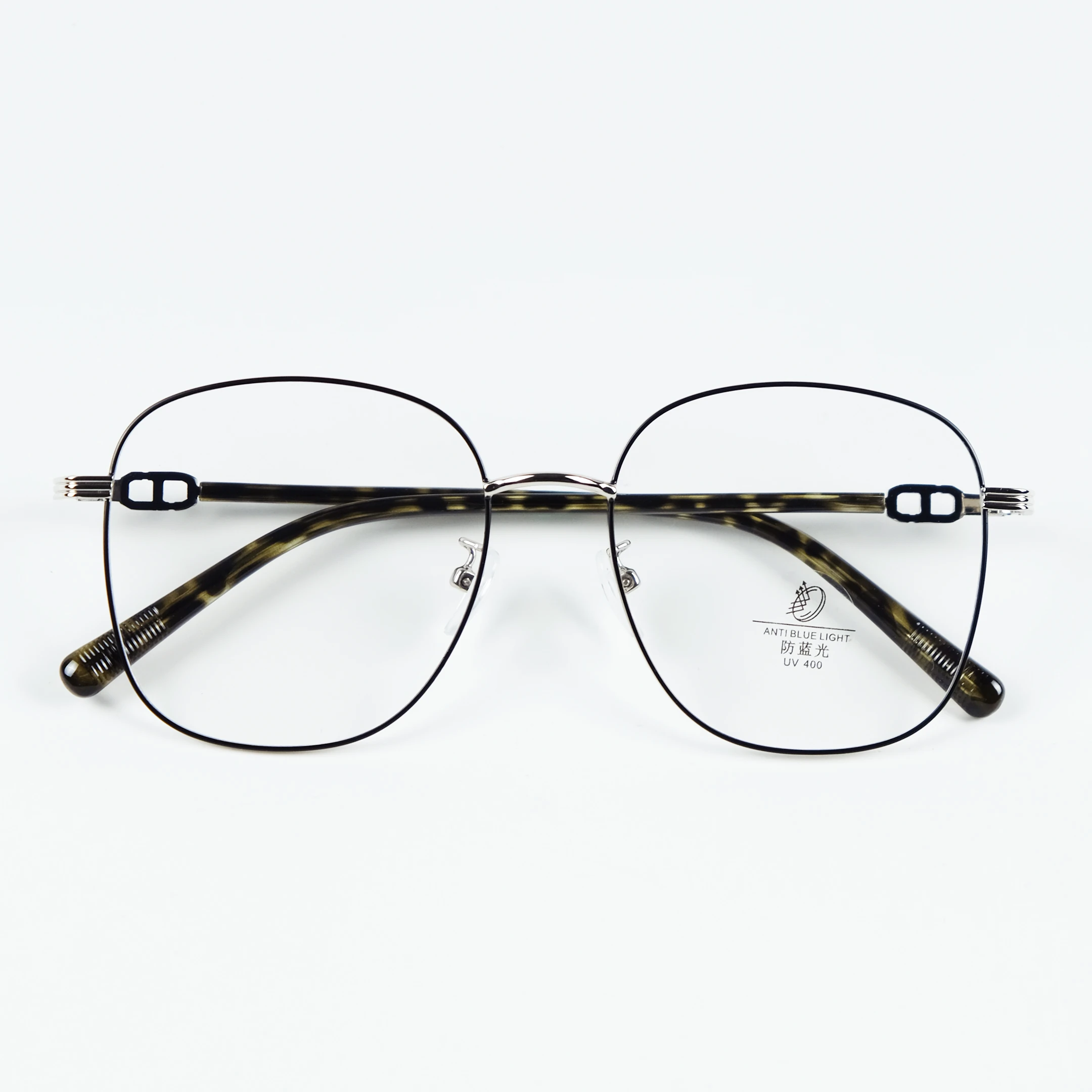 Lupita Kadın Mavi Işık Koruma Gözlüğü - Gümüş Siyah