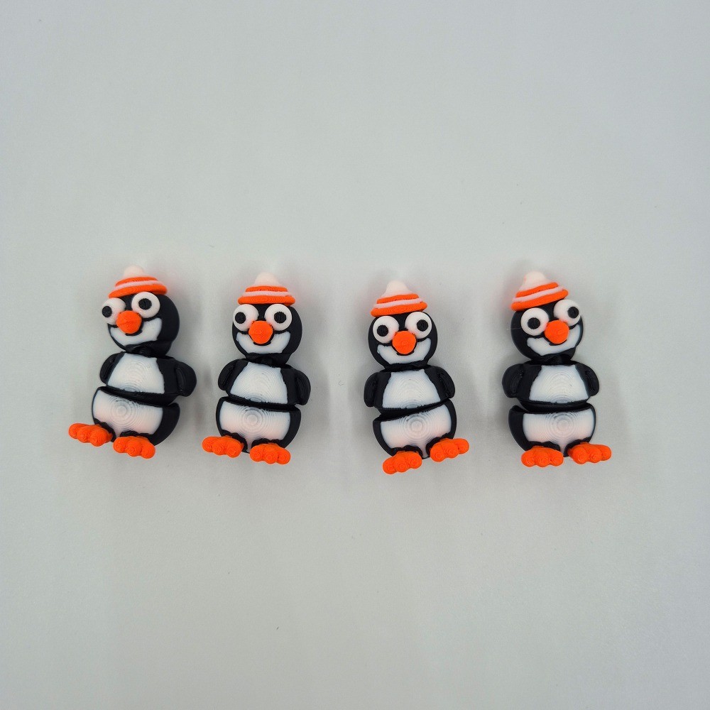 Penguen (Şapkalı) Figür Oyuncak