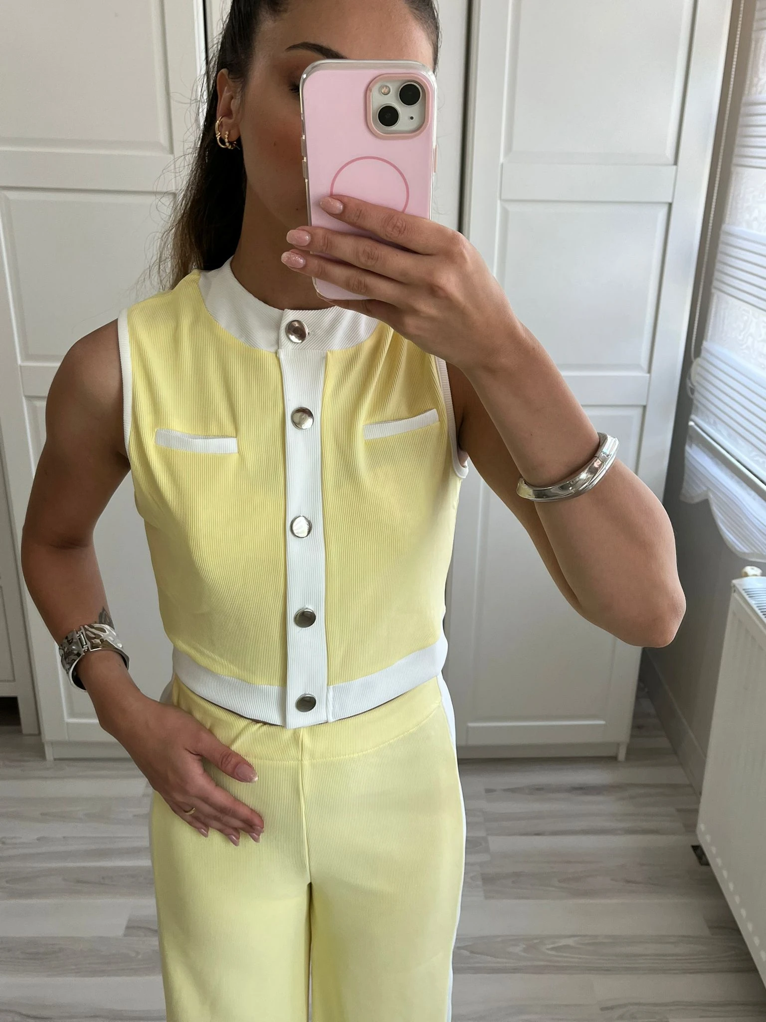 Yelek- pantolon eşofman takımı 