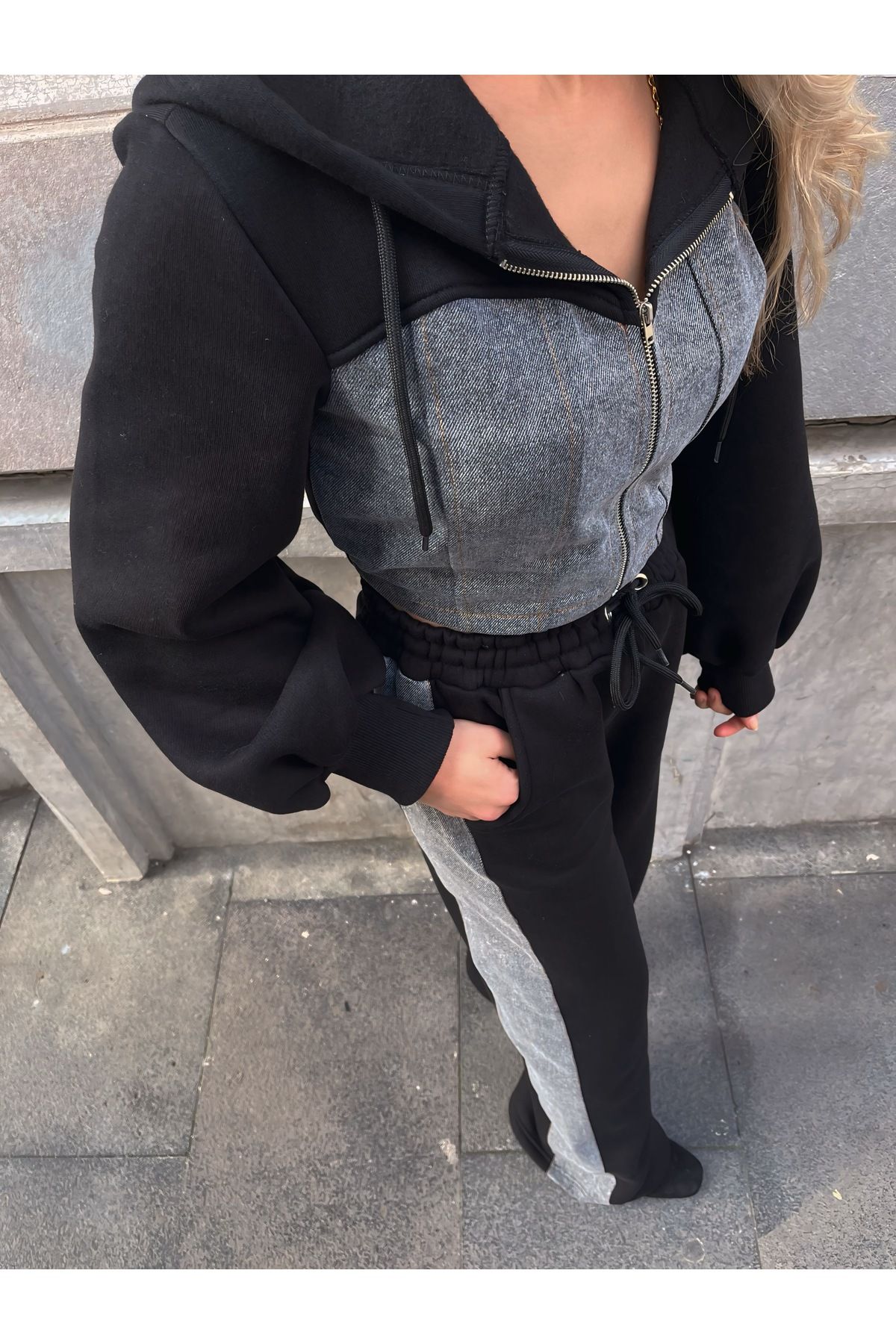 Siyah Eşofman Takımı