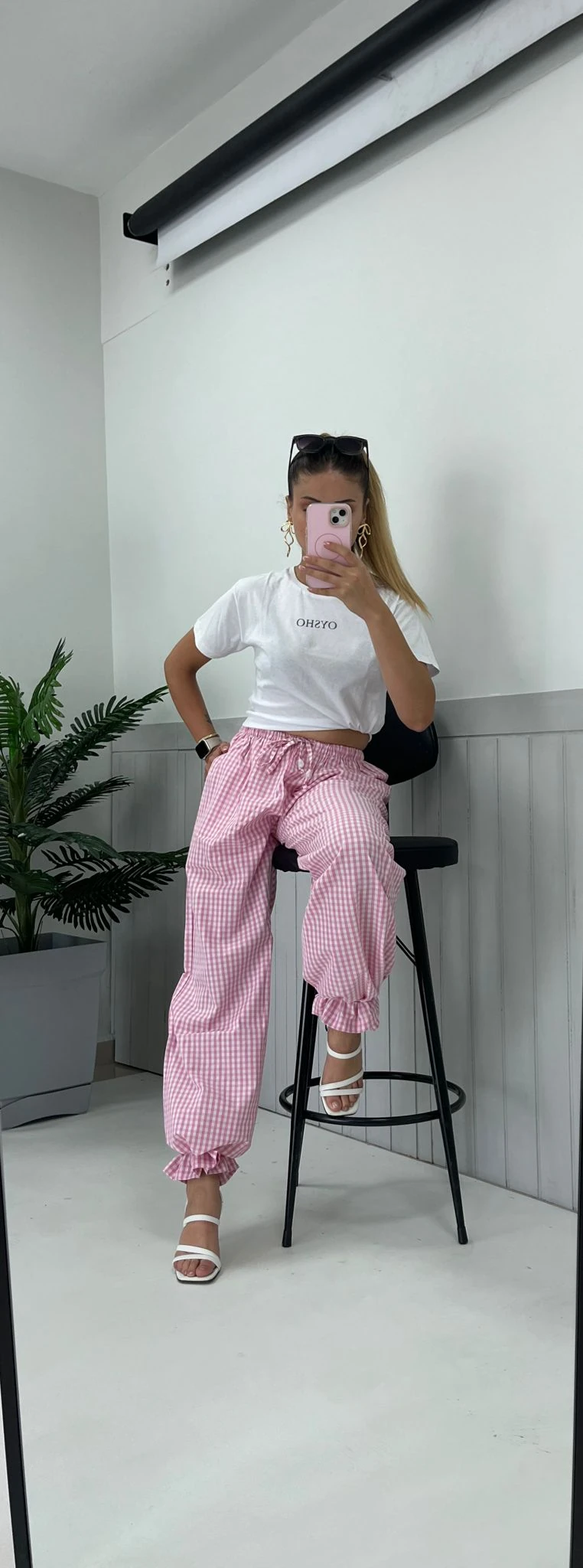 Kareli Eşofman Altı 