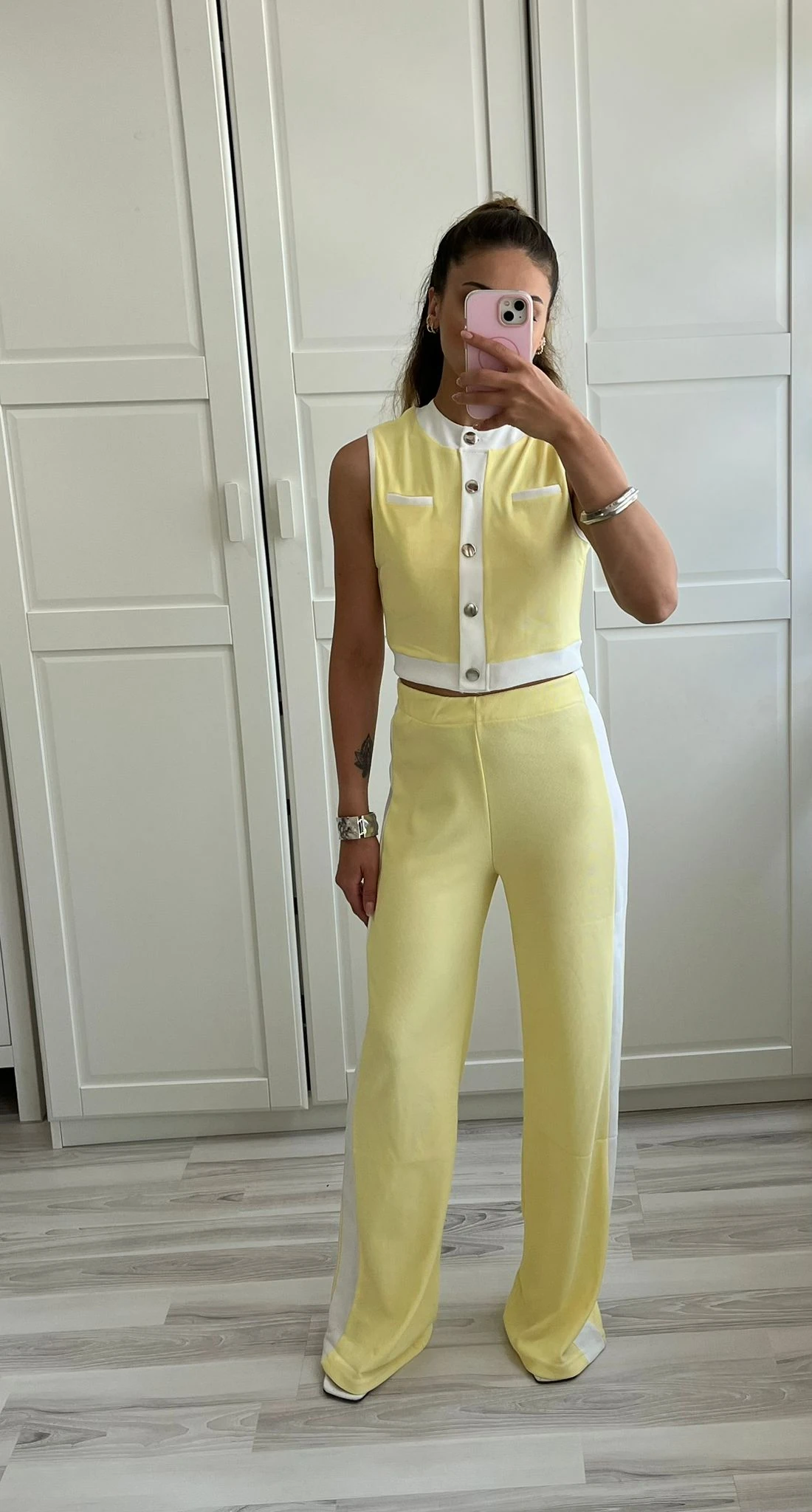 Yelek- pantolon eşofman takımı 