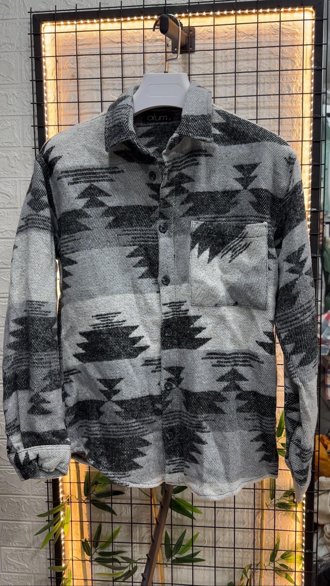 Oduncu Gömlek - Siyah