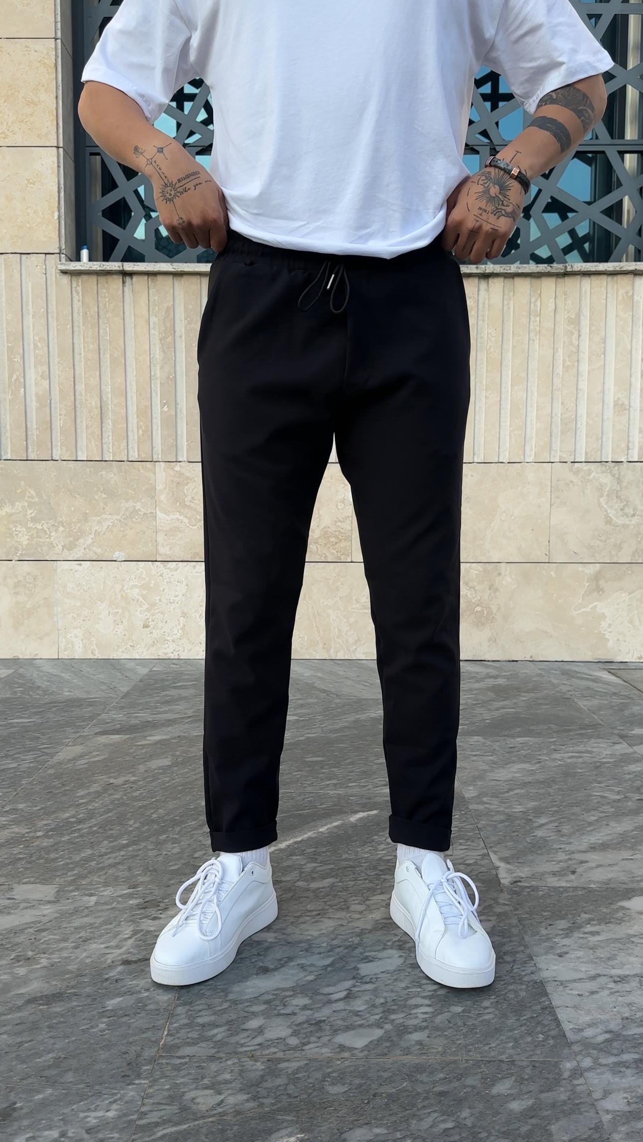 Hürrem Kumaş Jogger Pantolon