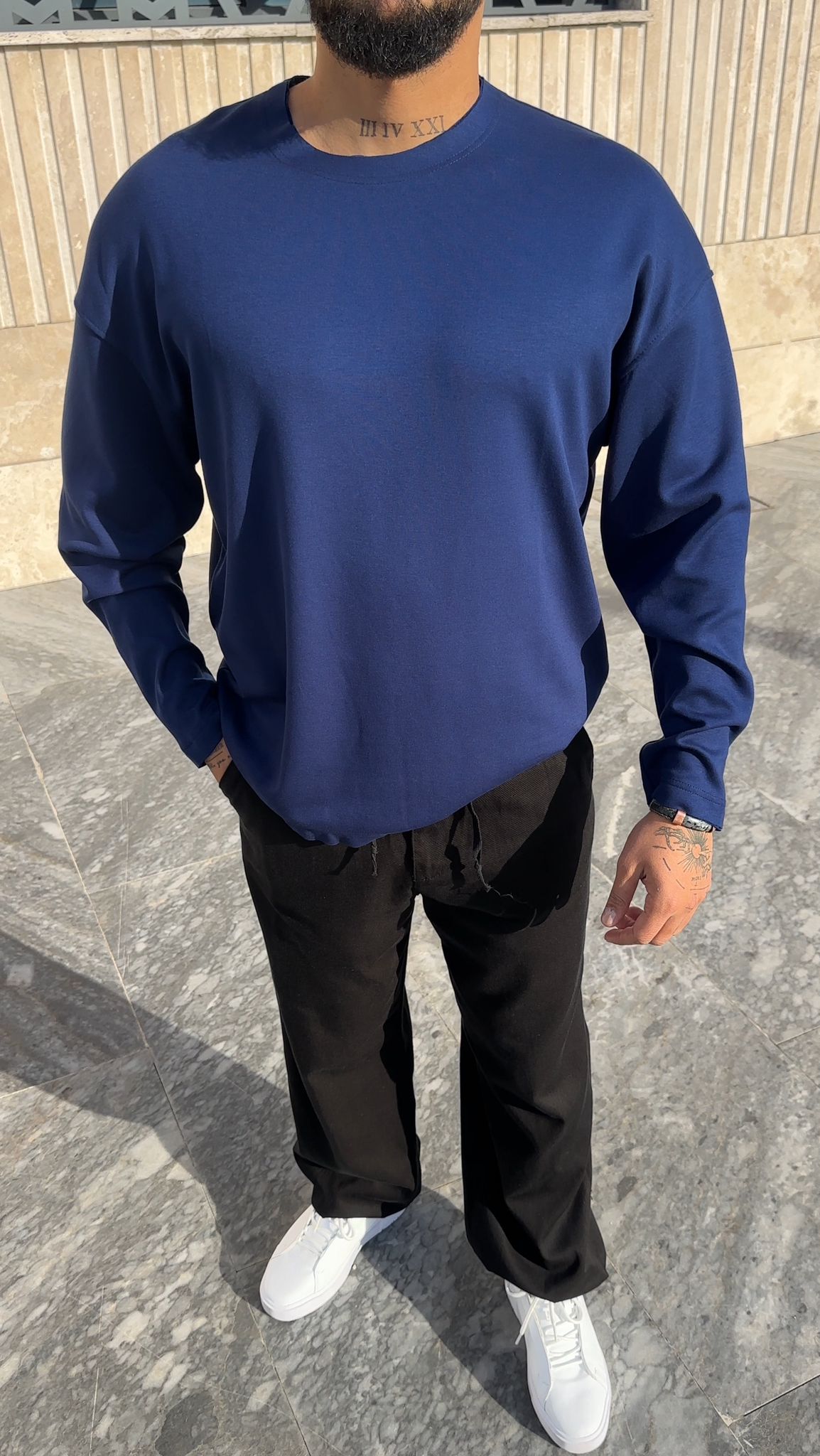 Oysho Kumaş Oversize Sweatshirt