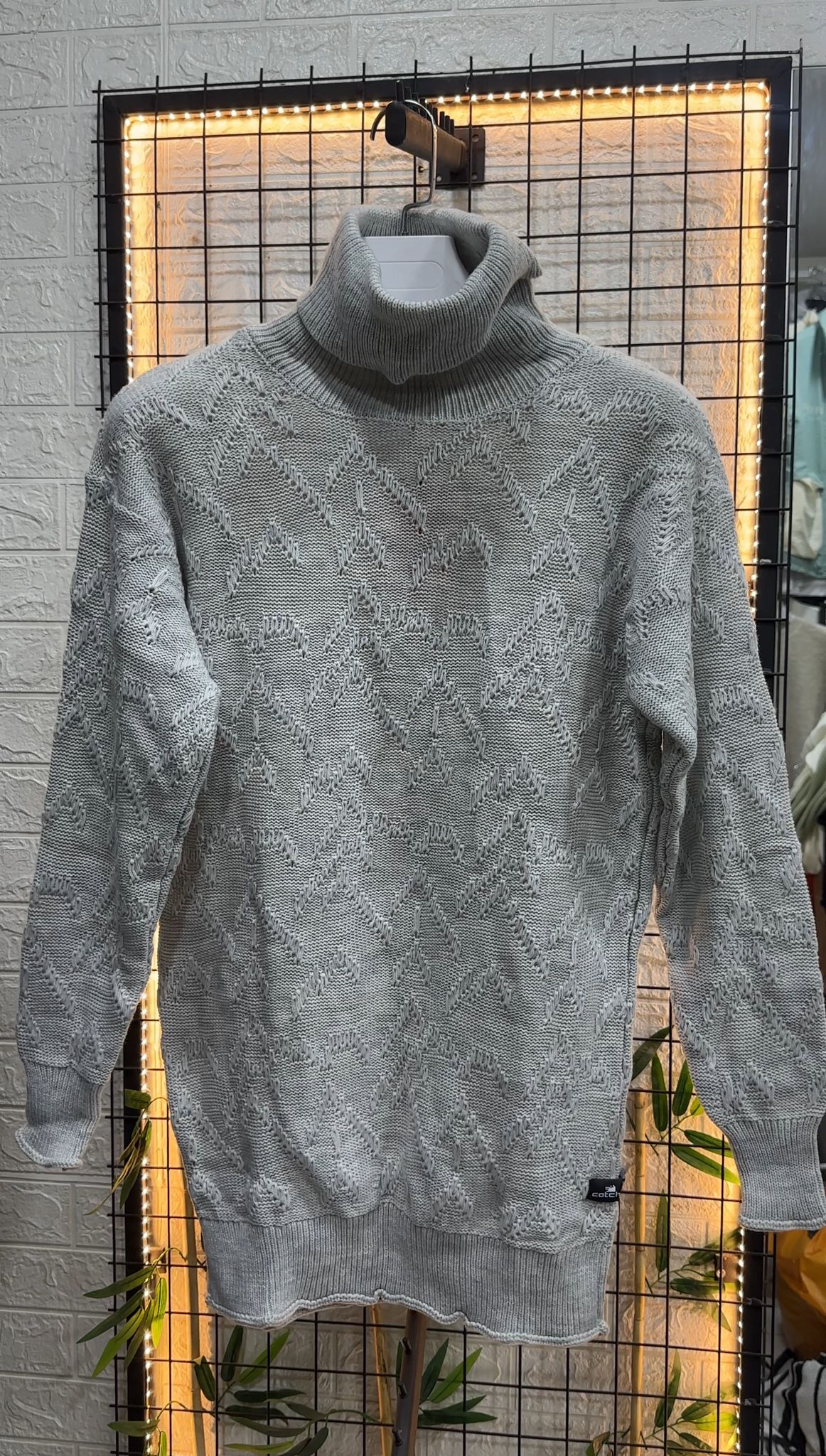 Desenli Boğazlı Kazak