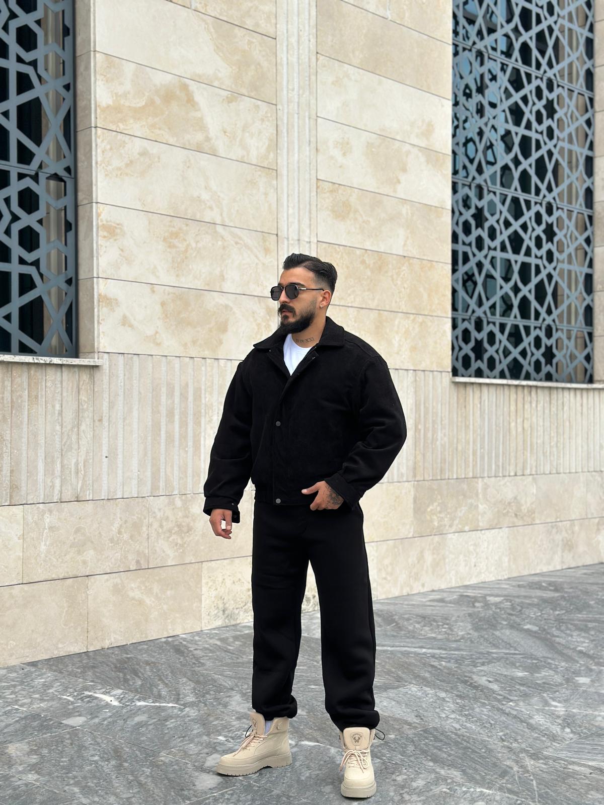 Oversize Kadife Mont