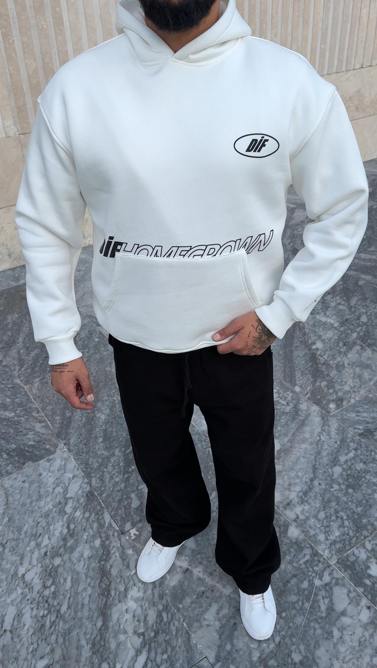 Üç İplik Şardonlu Sweatshirt