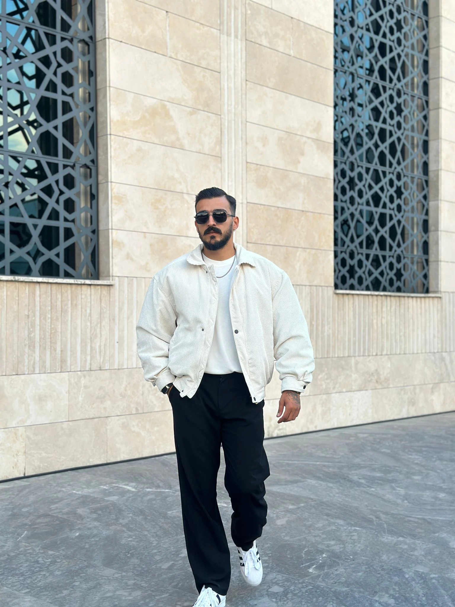 Oversize Kadife Mont