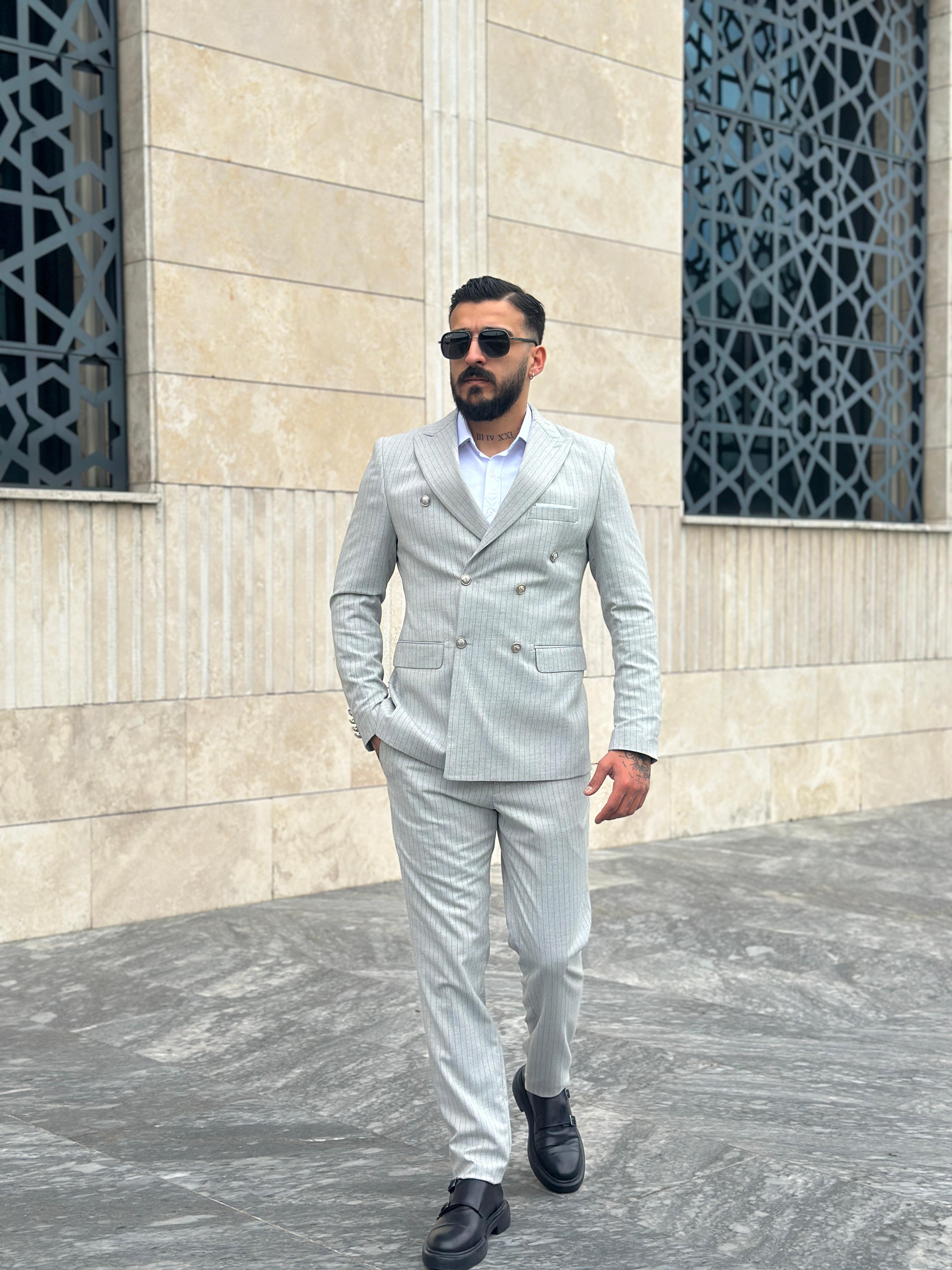 Kruvaze Takım Elbise