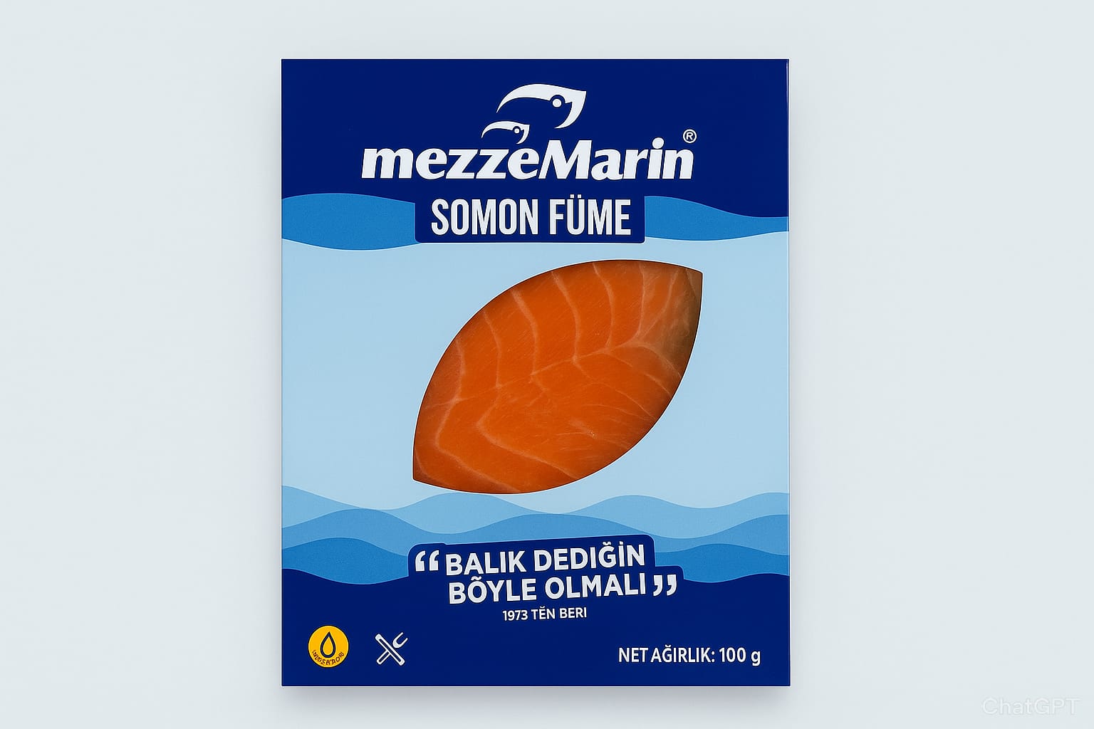 SOMON FÜME DİLİMLİ (100 gram)