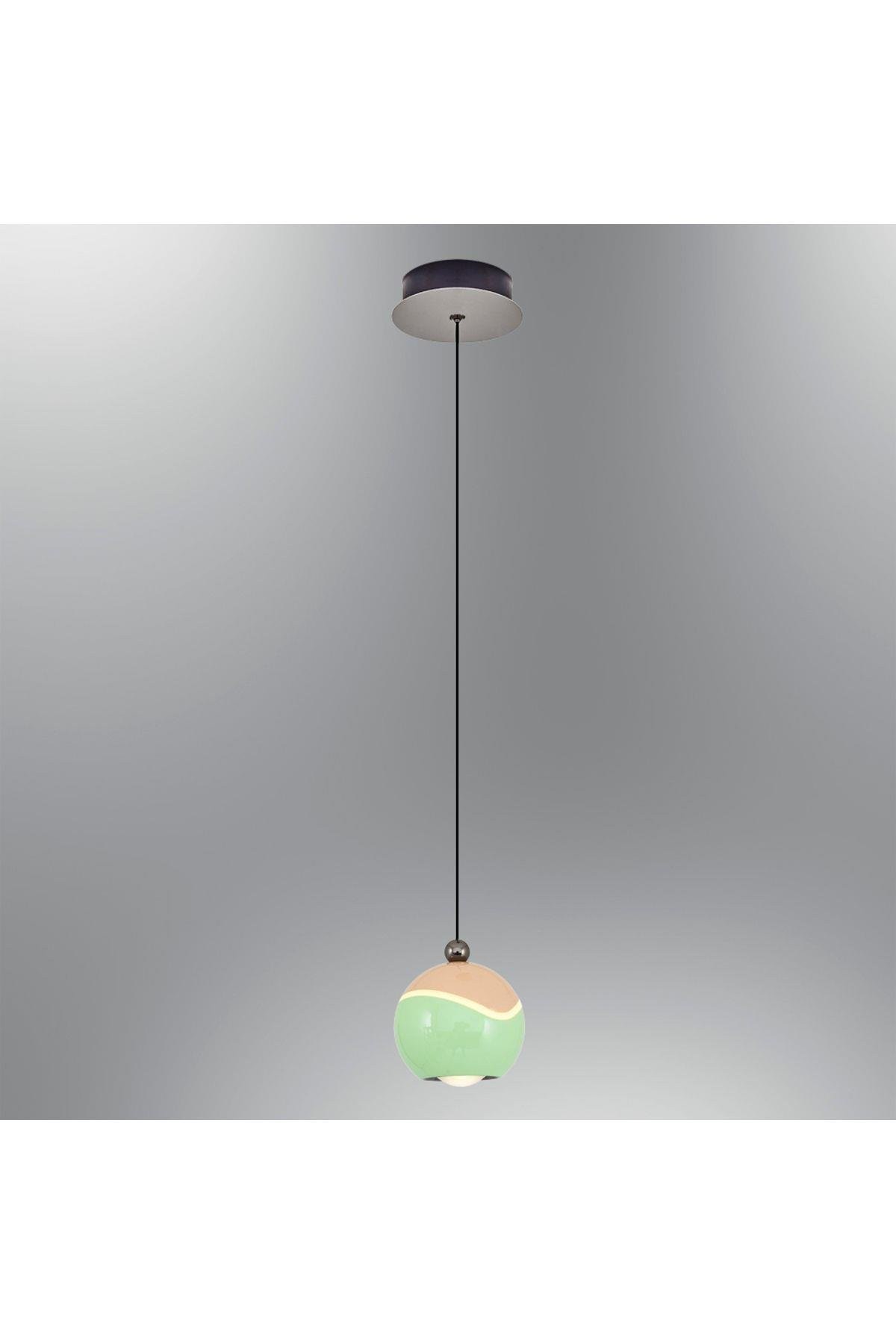 2825-1A-10 Pastel Tekli Sarkıt Pembe