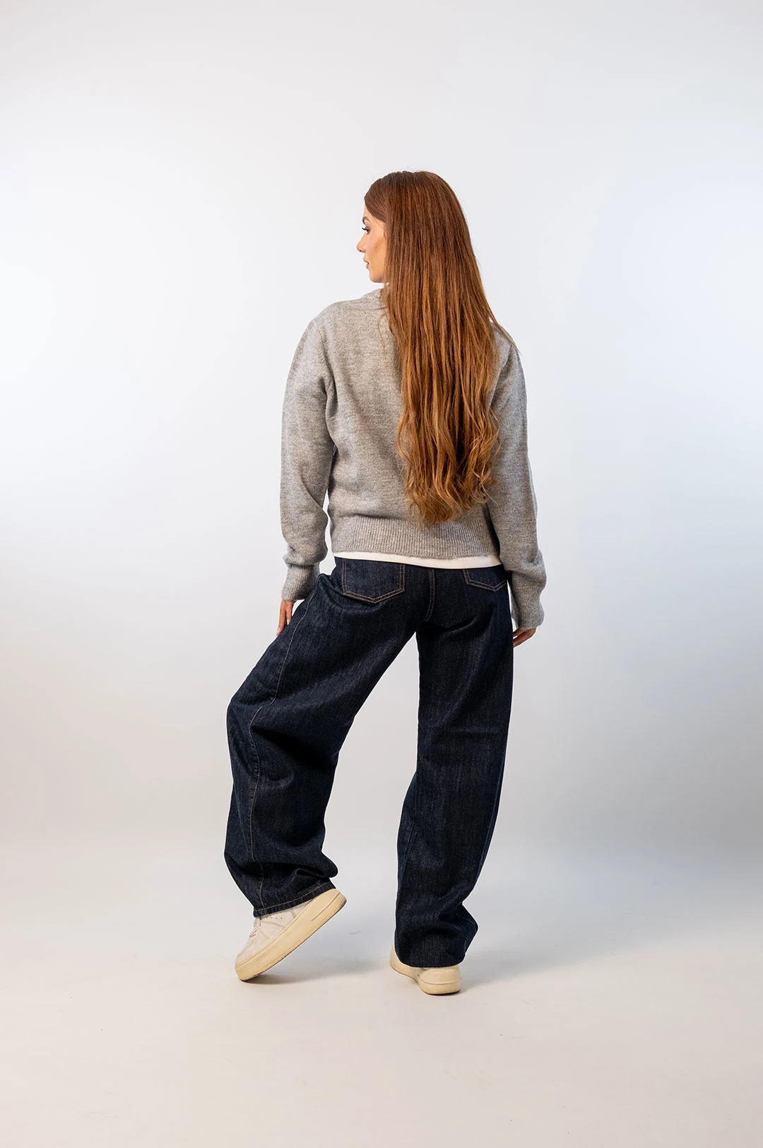 Off The Record Yazılı Bisiklet Yaka Triko Kazak