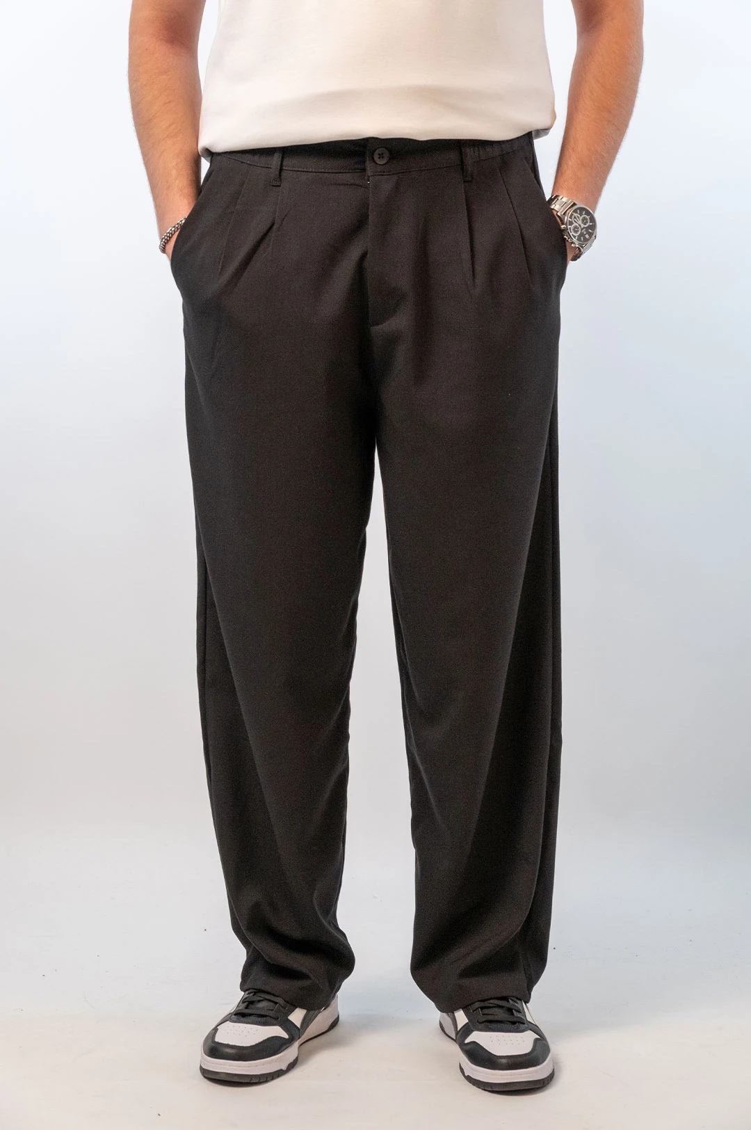 Baggy Fit Kumaş Pantolon