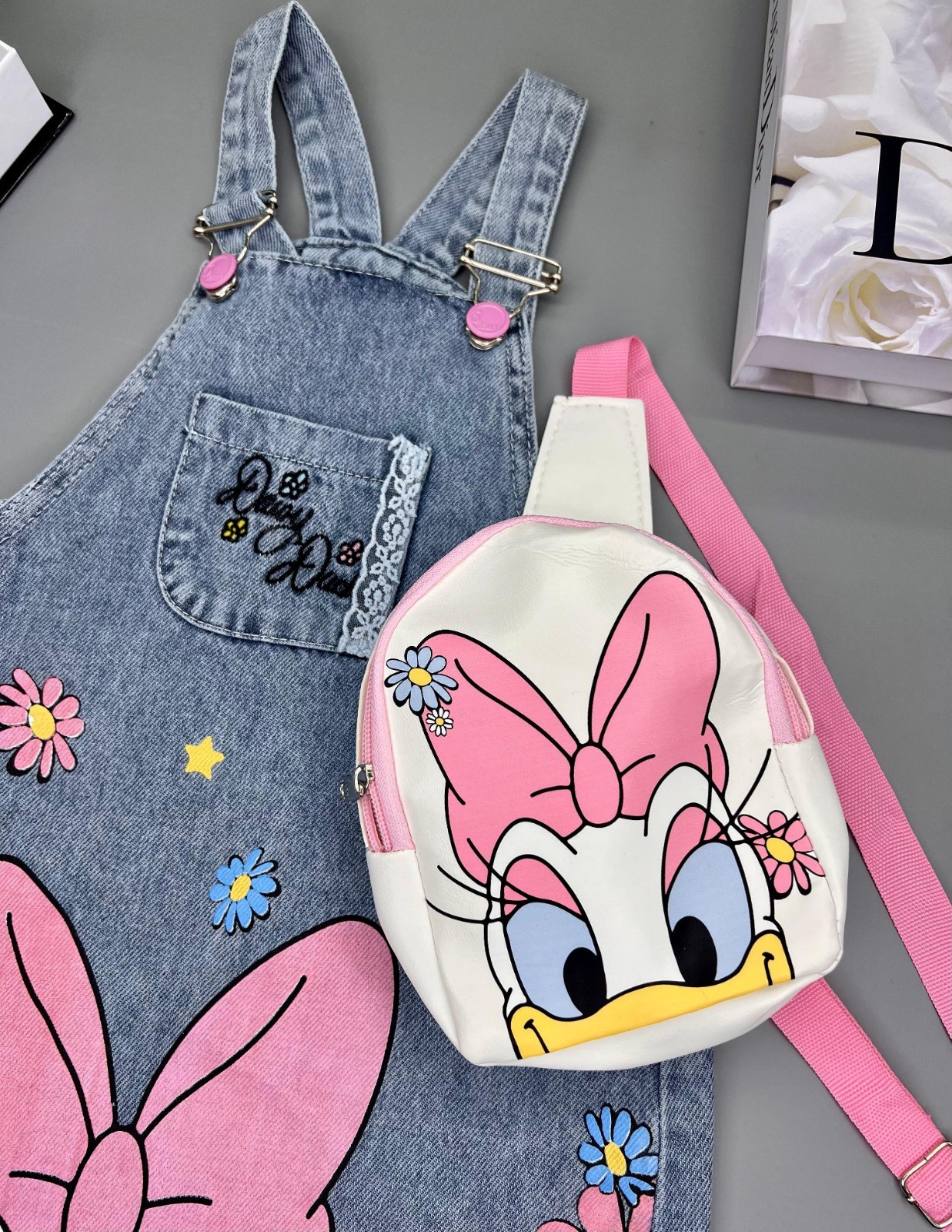 Daisy Detaylı Denim Jile