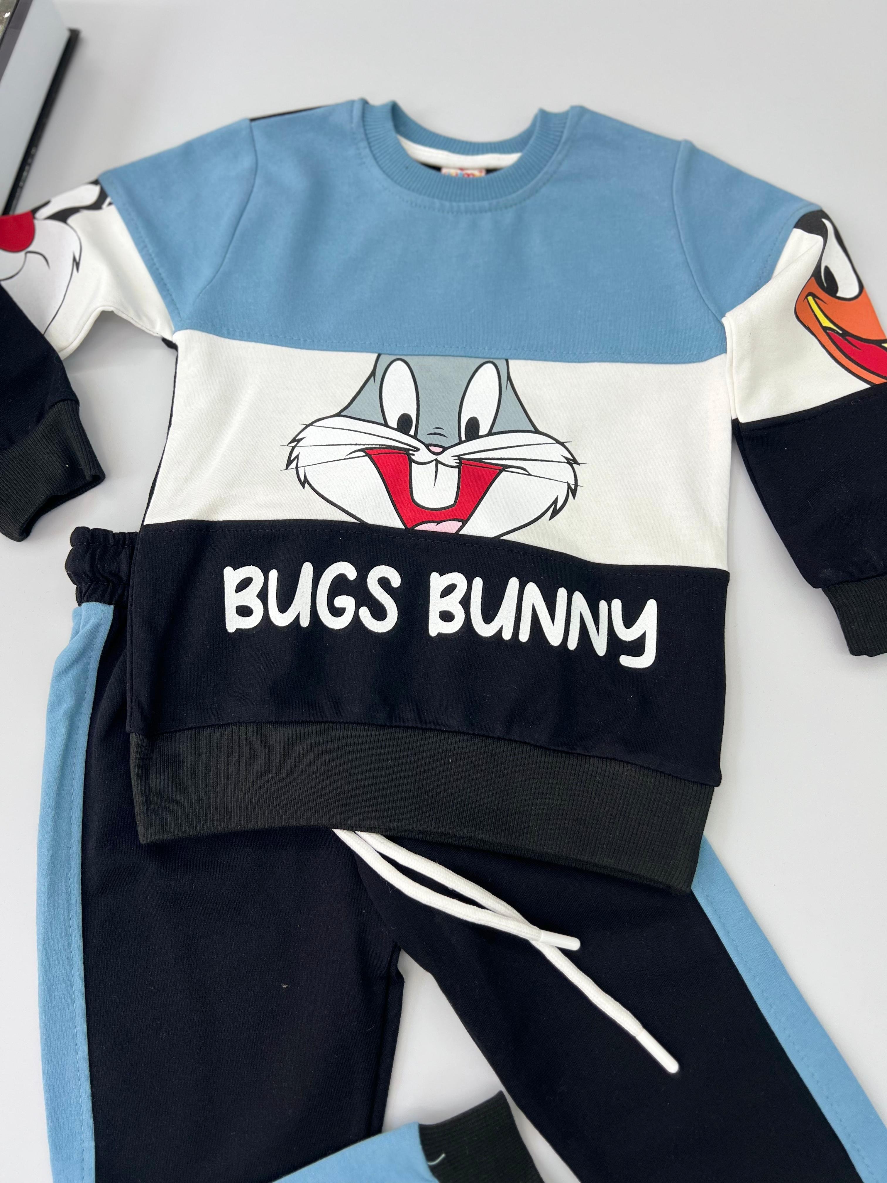 Bugs Bunny Baskılı Erkek Çocuk Alt-Üst Takım