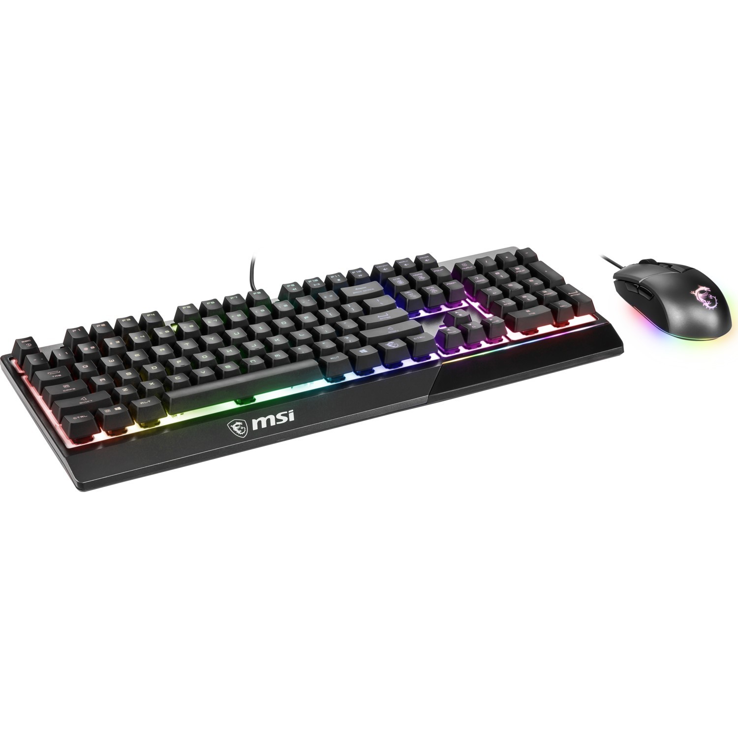 MSI Vigor GK30 Türkçe RGB Gaming Combo Set