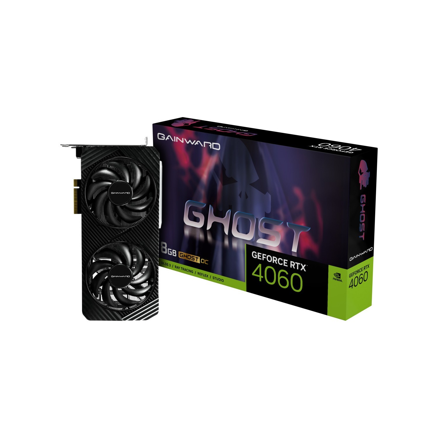 GAINWARD RTX 4060 GHOST OC 8GB GDDR6 128 Bit Nvidia Ekran Kartı