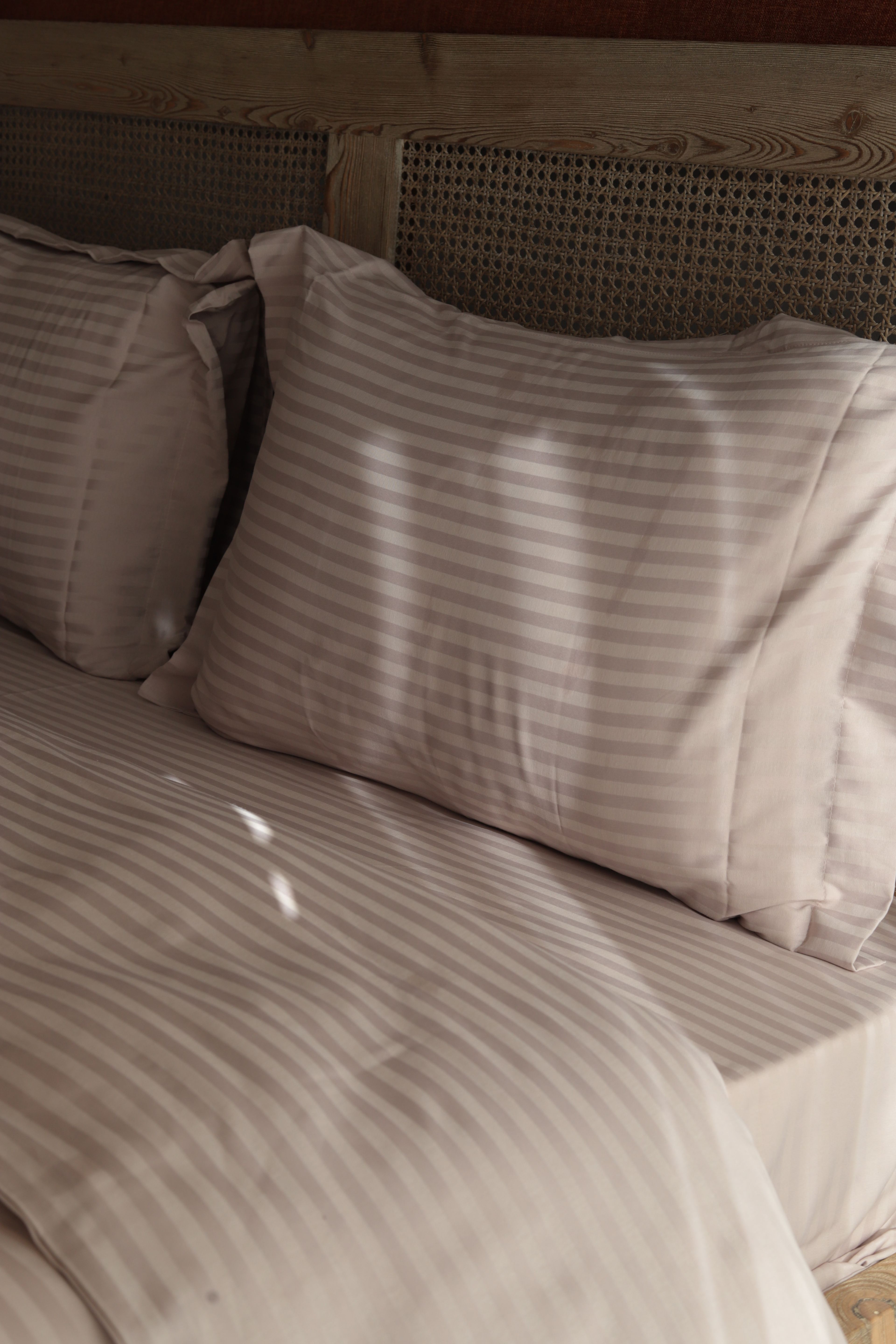 Cotton Satin Duvet Cover Set