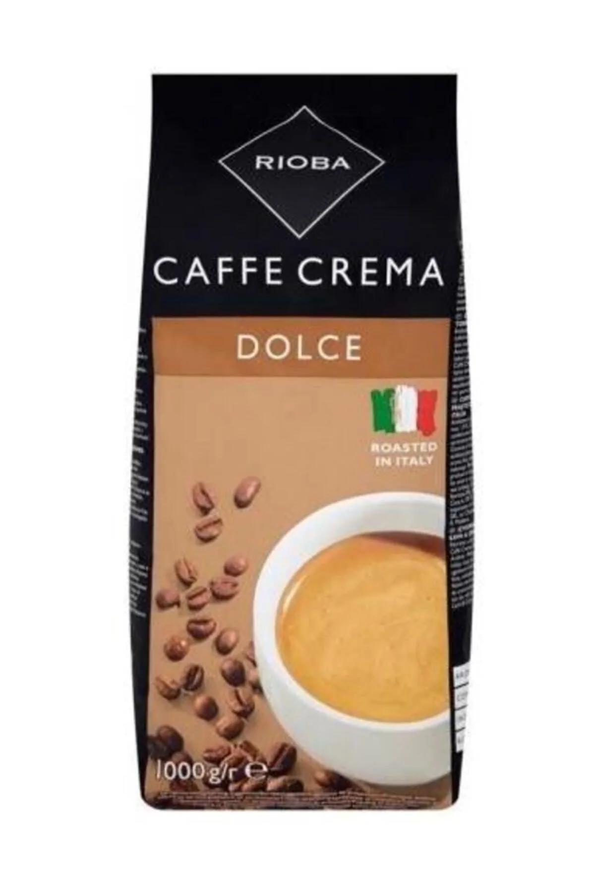 Rioba Caffe Crema Dolce Çekirdek Kahve 1000 gr.