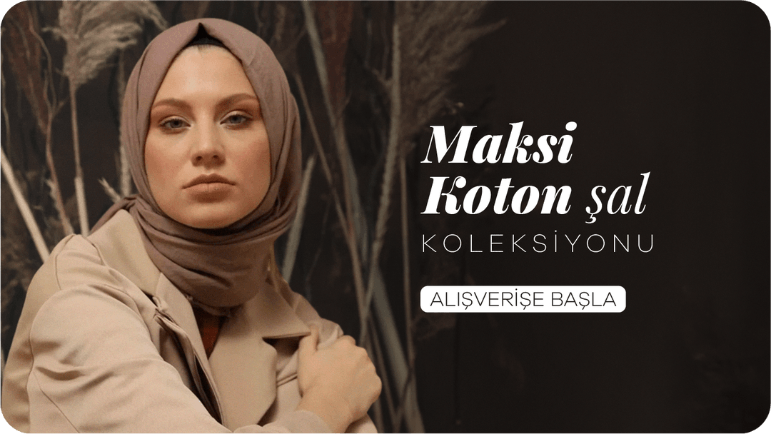 Maksi Koton Şal Koleksiyonu