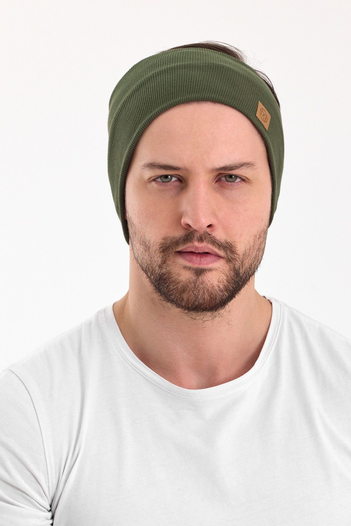 Erkek Pamuklu Kaşkorse, Kaymaz, Terletmez, Ultra Hafif, Spor Saç Bandı Bandana Buff