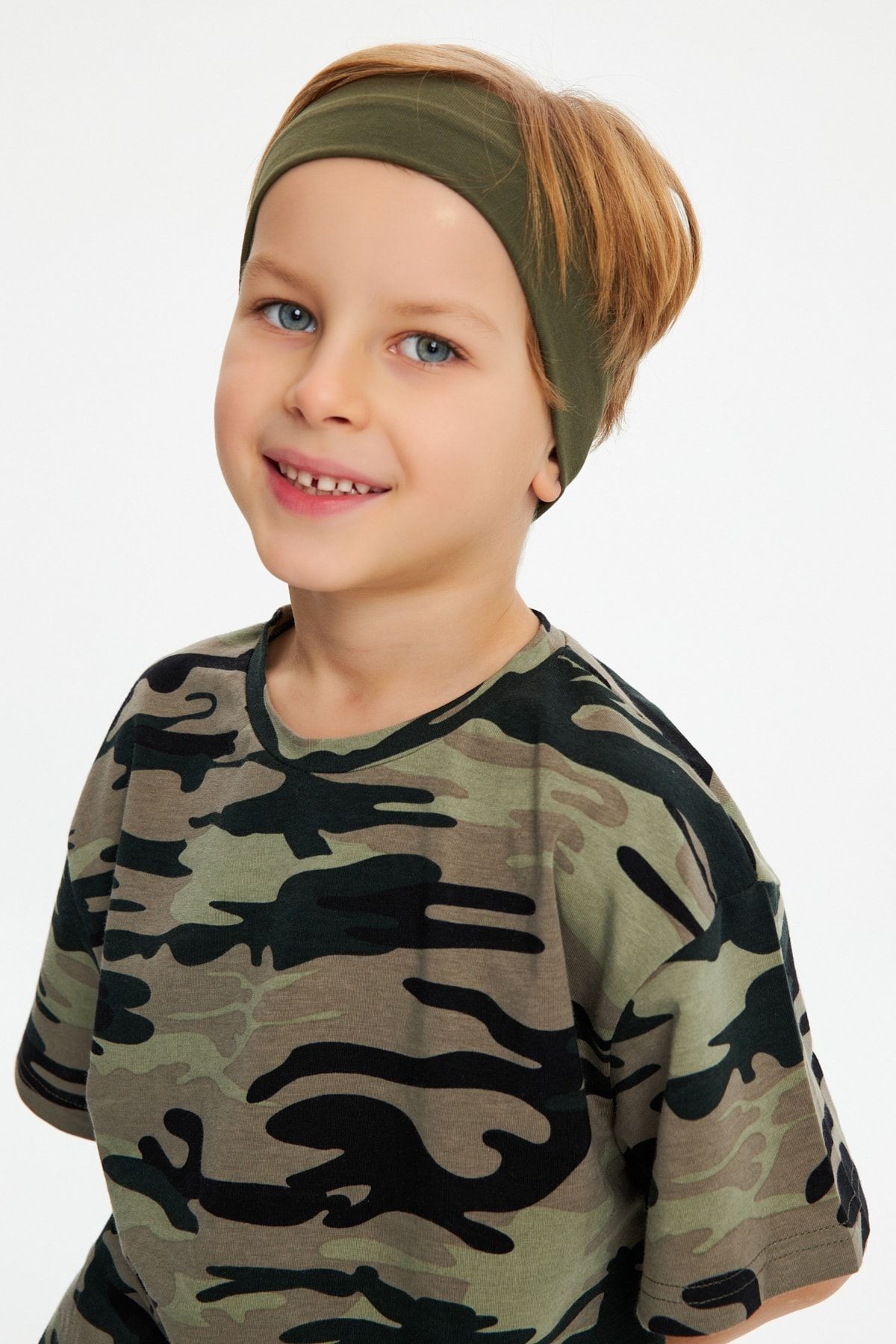 Erkek %100 Pamuklu Penye Şort T-Shirt Bandana 3^lü Alt Üst Takım -Spor Rahat Koleksiyon 3