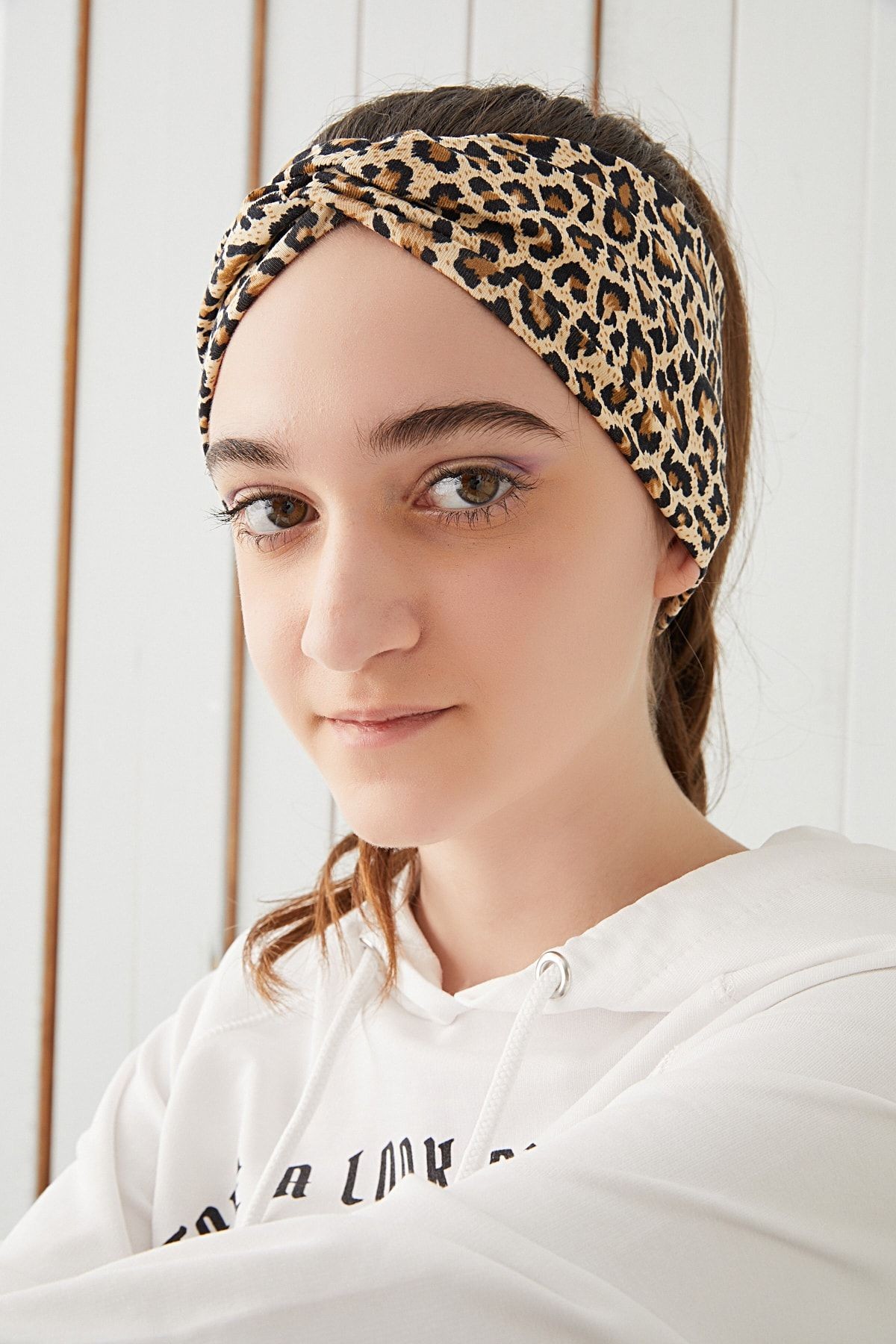 Kız Çocuk Genç Bandana Saç Bandı Ekstra Yumuşak Esnek Doğal %100 Pamuklu Penye
