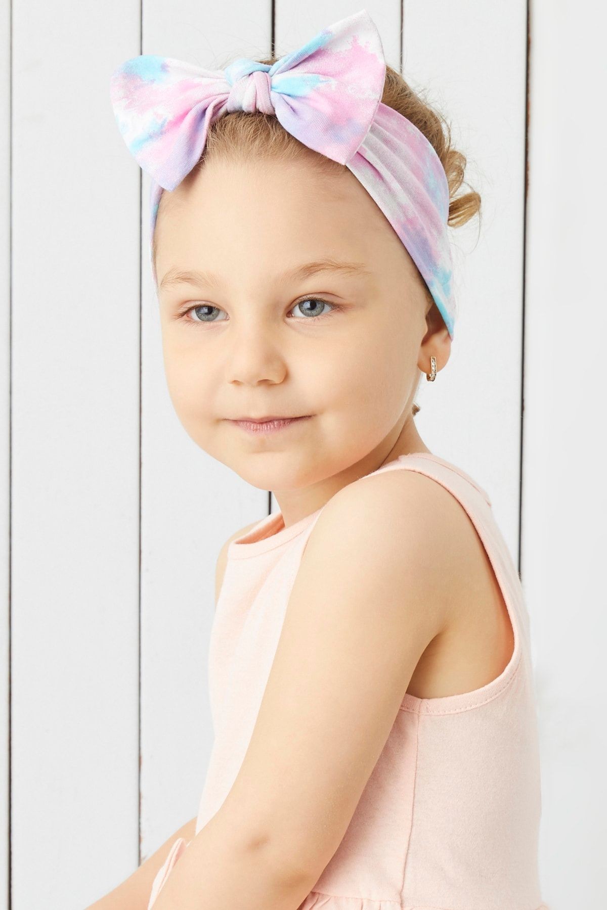 El Yapımı Yumuşak Fiyonk Bağlamalı Doğal Pamuklu Penye Bebek Çocuk Kız Bandana Best Of Serisi