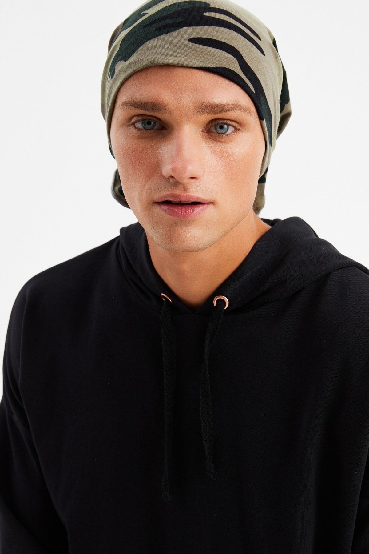 Erkek 4 Fonksiyonlu Koruyucu Pamuklu, Esnek, Terletmez, Bandana, Boyunluk, Maske