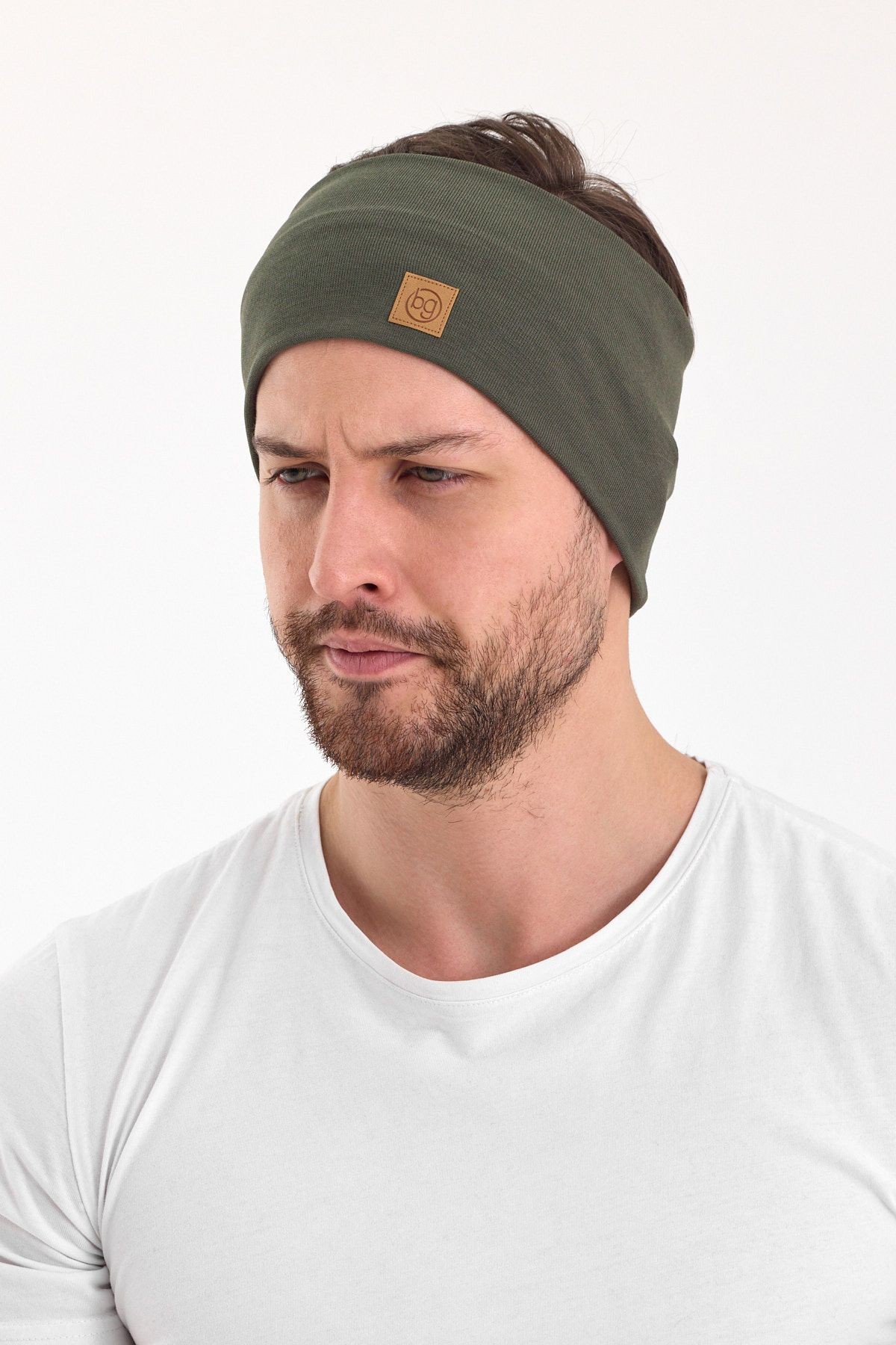 Erkek Pamuklu Termal, Kaymaz, Terletmez, Ultra Hafif, Spor Saç Bandı Bandana Buff