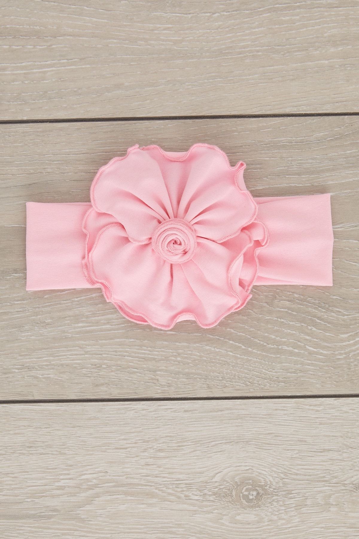 El Yapımı Yumuşak Eşsiz Aksesuarlı Doğal Pamuklu Penye Bebek Çocuk Kız Bandana Bahar Serisi