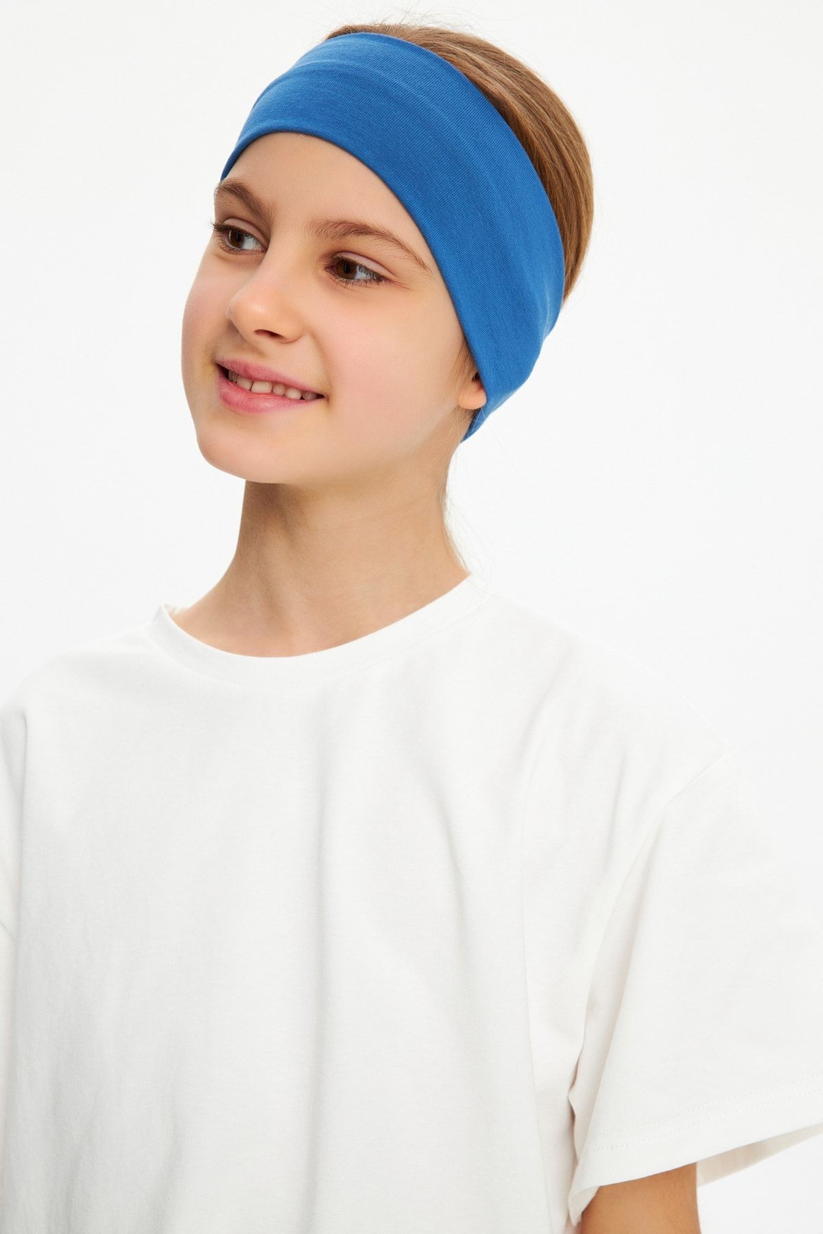 Kız %100 Pamuklu Penye T-shirt Bandana 2^li Takım -spor Rahat Best Of Koleksiyon 3