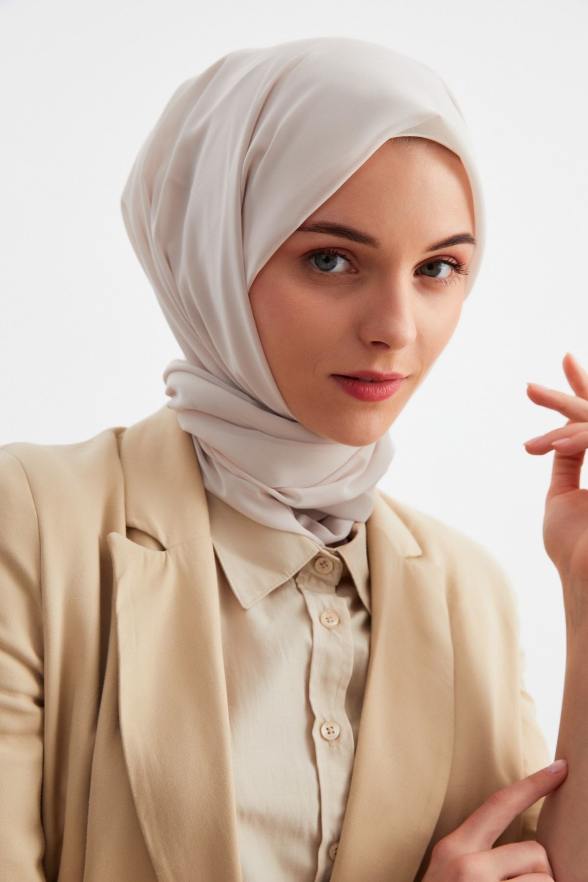 Kadın Tesettür Hijap Hazır Multi Şifon Ipeksi Şal Rahat Yumuşak Ekstra Hafif