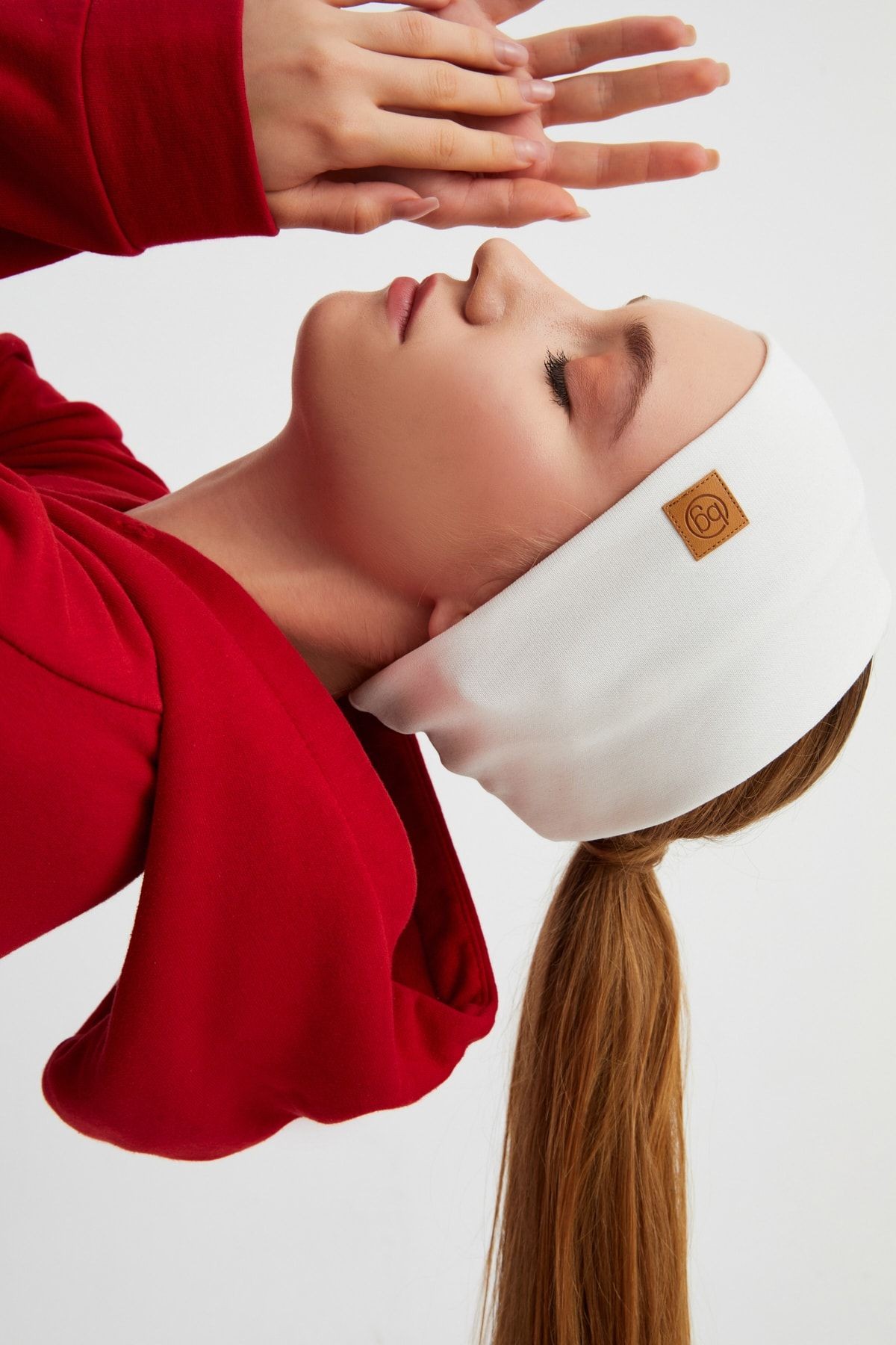 Kadın %100 Pamuklu Termal, Kaymaz, Terletmez, Ultra Hafif, Spor Saç Bandı Bandana 