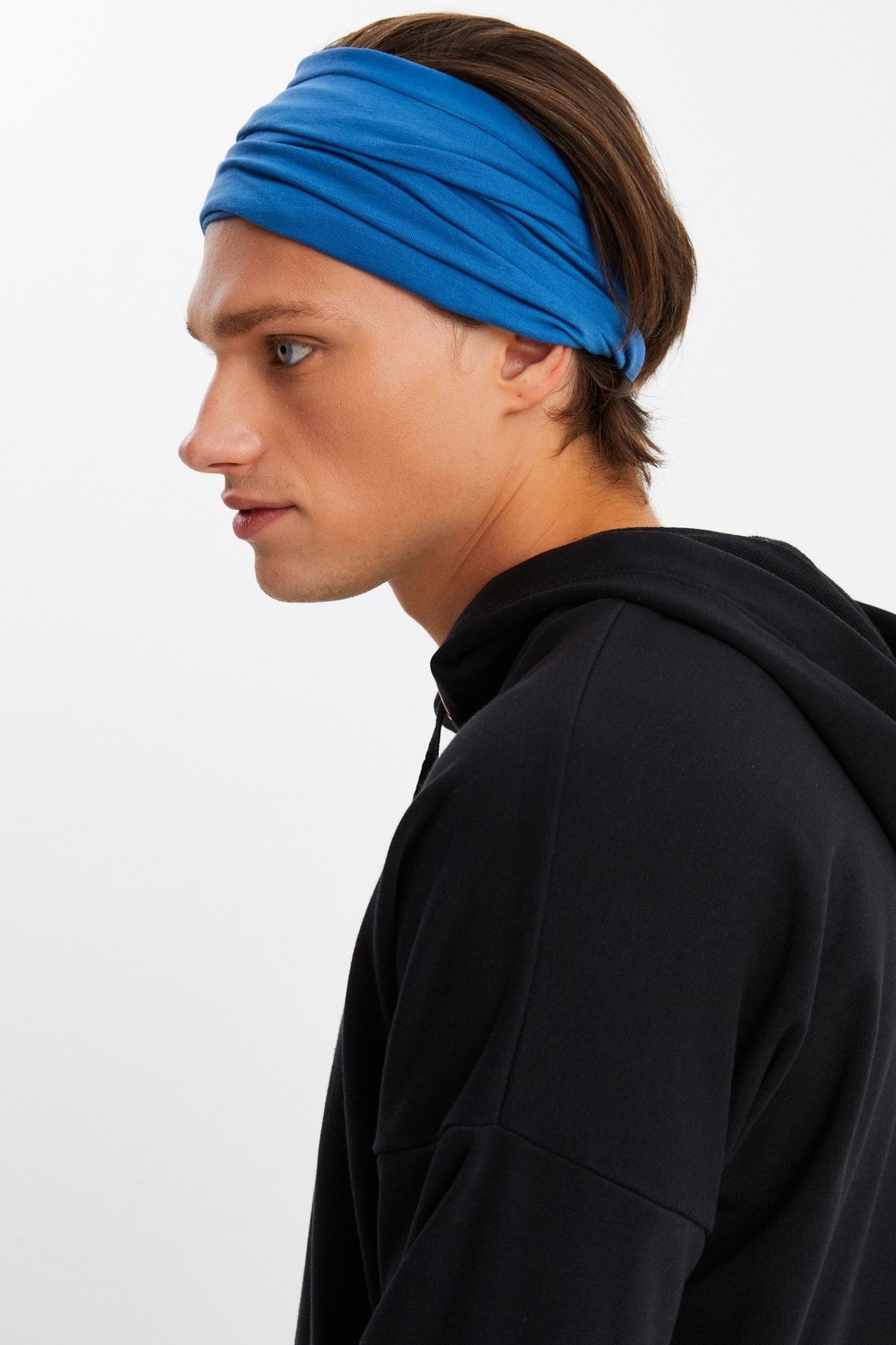 Erkek 4 Fonksiyonlu Koruyucu Pamuklu, Esnek, Terletmez, Bandana, Boyunluk, Buff, Maske