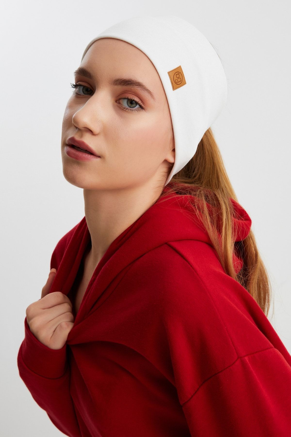 Kadın %100 Pamuklu Termal, Kaymaz, Terletmez, Ultra Hafif, Spor Saç Bandı Bandana 