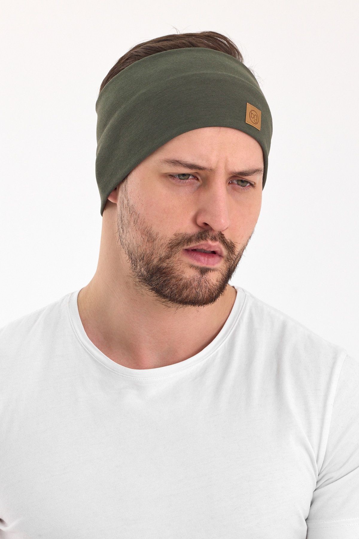 Erkek Pamuklu Termal, Kaymaz, Terletmez, Ultra Hafif, Spor Saç Bandı Bandana Buff