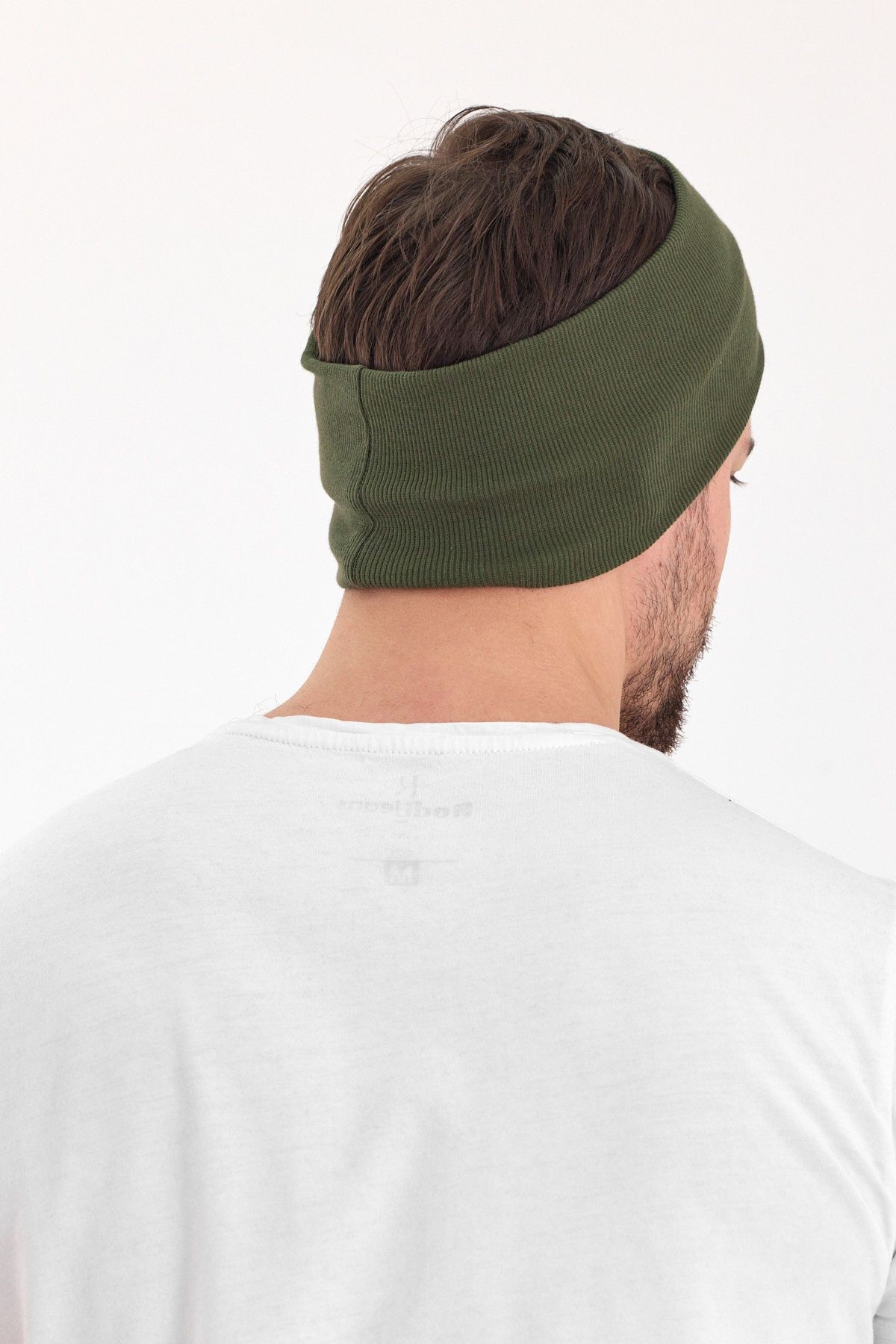 Erkek Pamuklu Kaşkorse, Kaymaz, Terletmez, Ultra Hafif, Spor Saç Bandı Bandana Buff